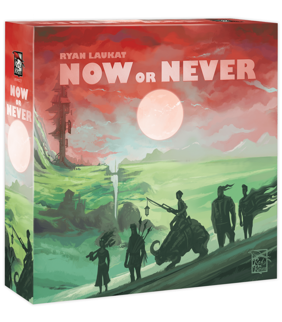 Now or Never - Gioco Strategico di Ricostruzione e Avventura Fantastica per 1-4 Giocatori, 120 Minuti di Divertimento!