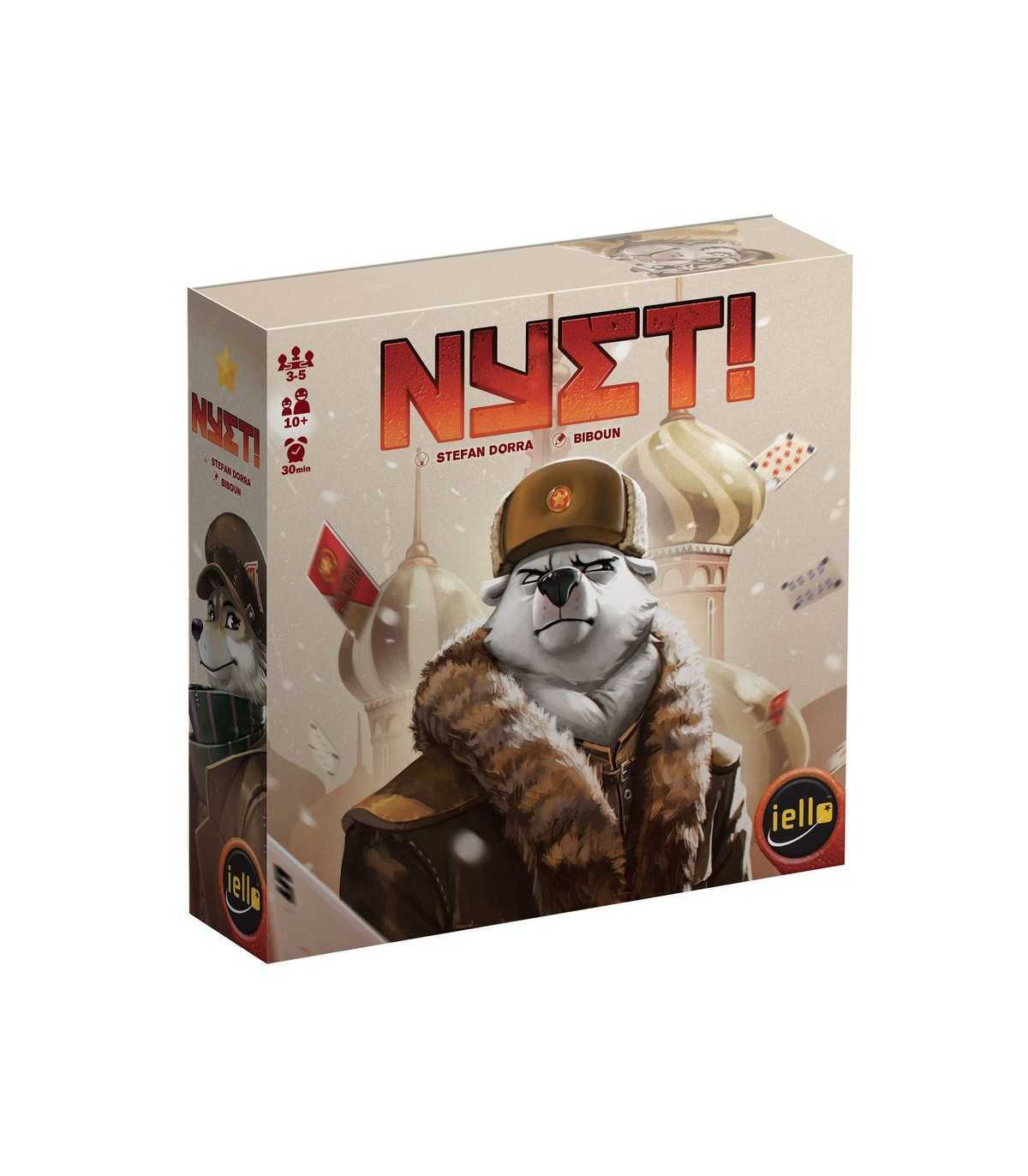 Nyet! - Gioco di carte strategico per 3-5 giocatori, 30 min di divertimento, ideale per famiglie e amici - Edizione Uplay Edizio