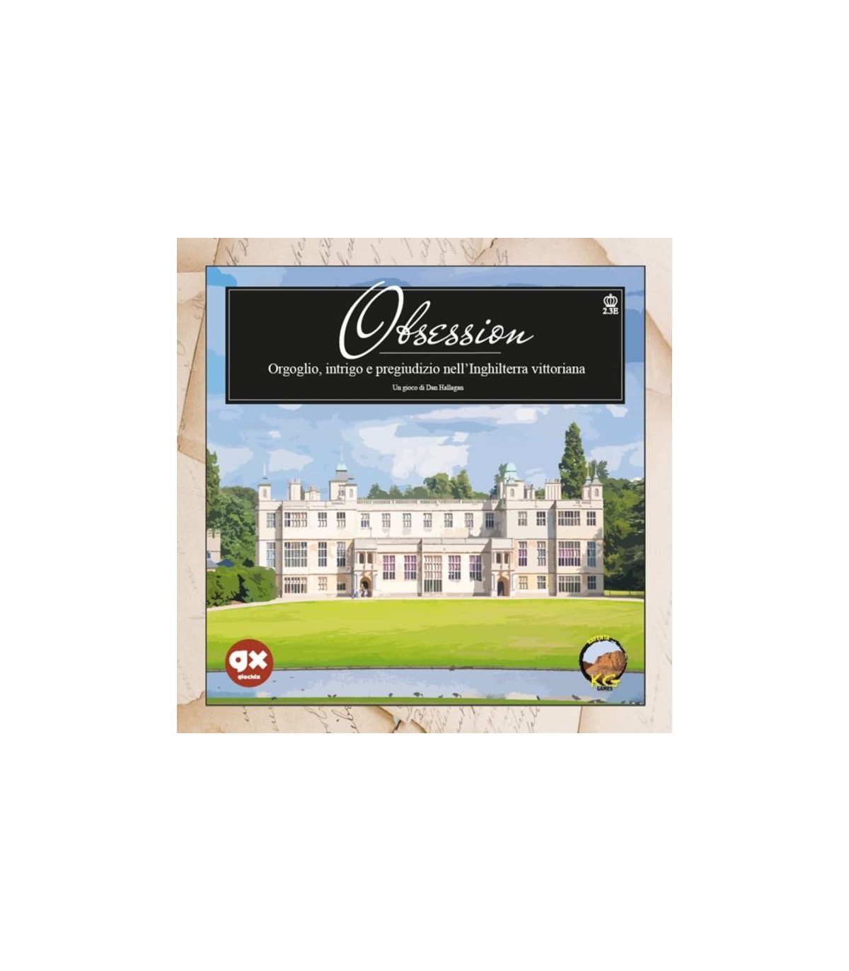 Obsession - Gioco da Tavolo Vittoriano di Strategia e Intrigo per 1-4 Giocatori, Autore Dan Hallagan, Voto GYF 8.2