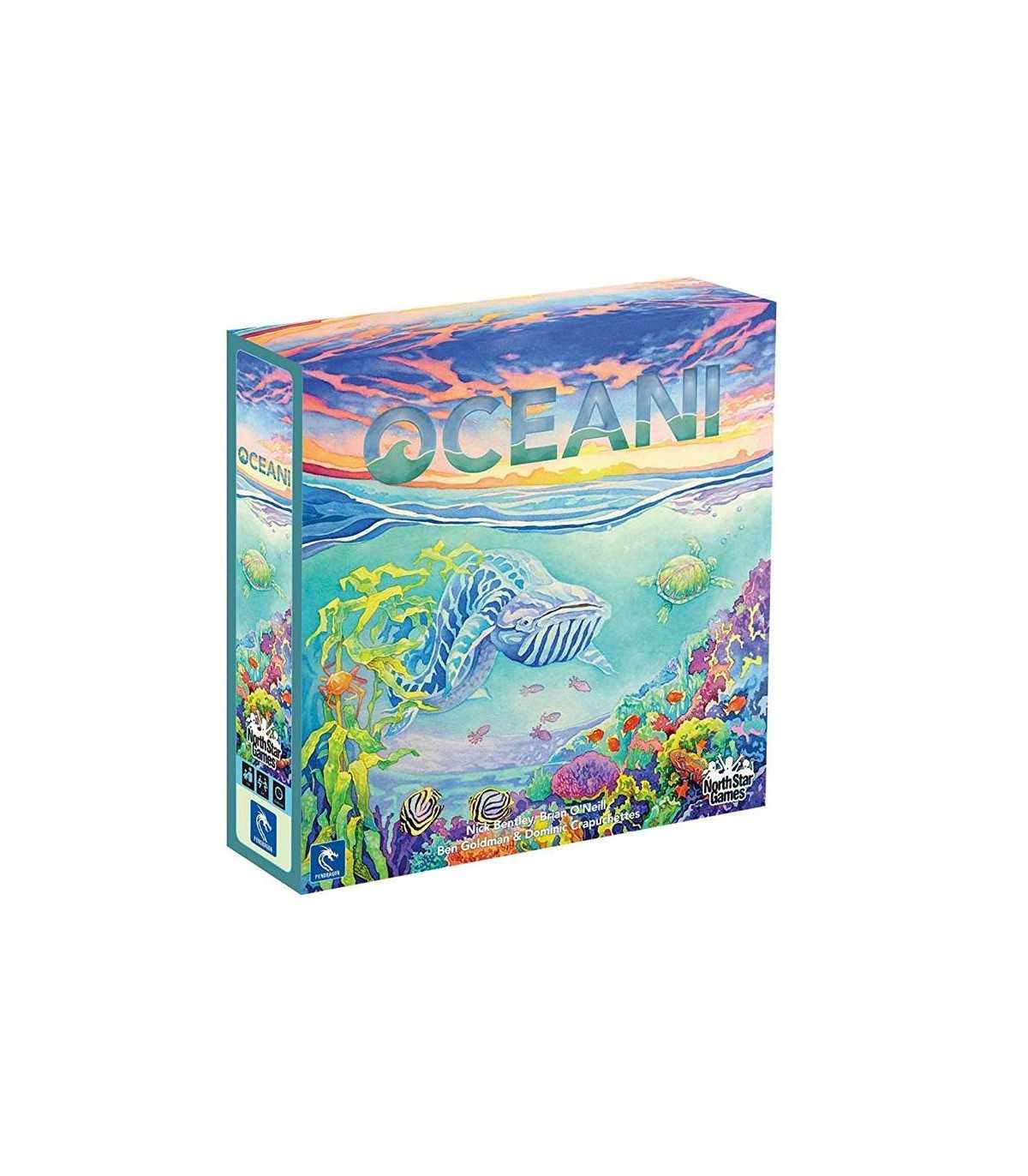 Oceani - Edizione Limitata Pendragon: Gioco di Carte Strategico per 2-4 Giocatori, Esplora il Mondo Sottomarino!