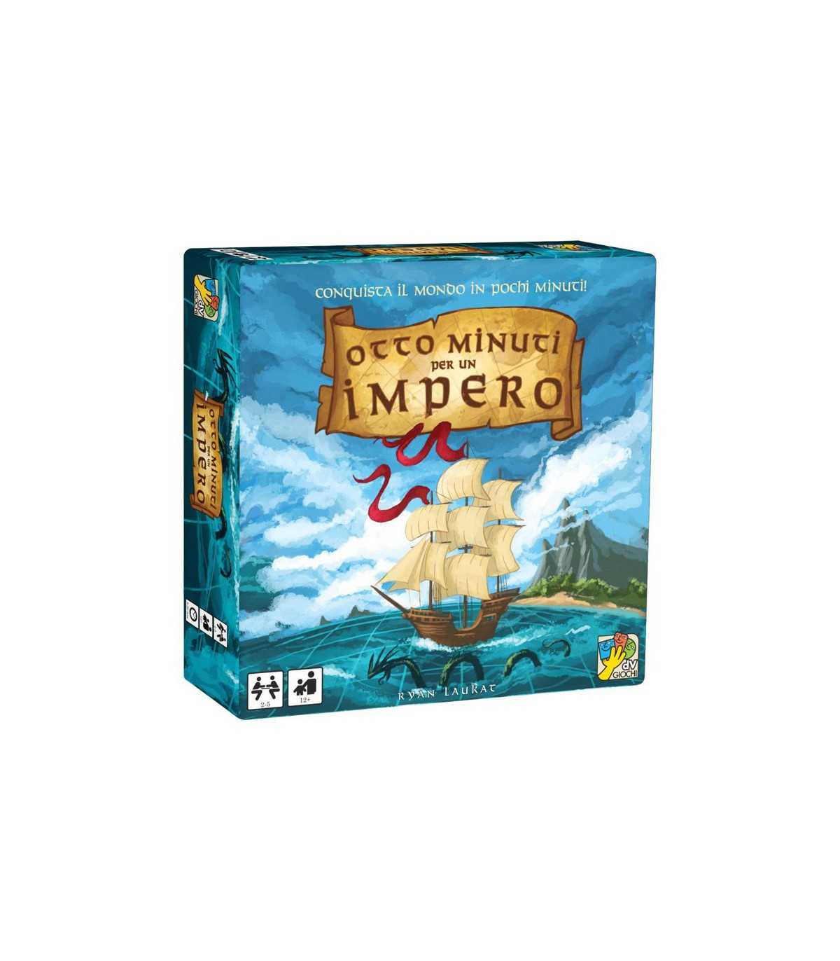 Otto Minuti per un Impero - Gioco da Tavolo Strategico per 2-5 Giocatori, Ideato da Ryan Laukat, Durata 20 Minuti, Età 8+