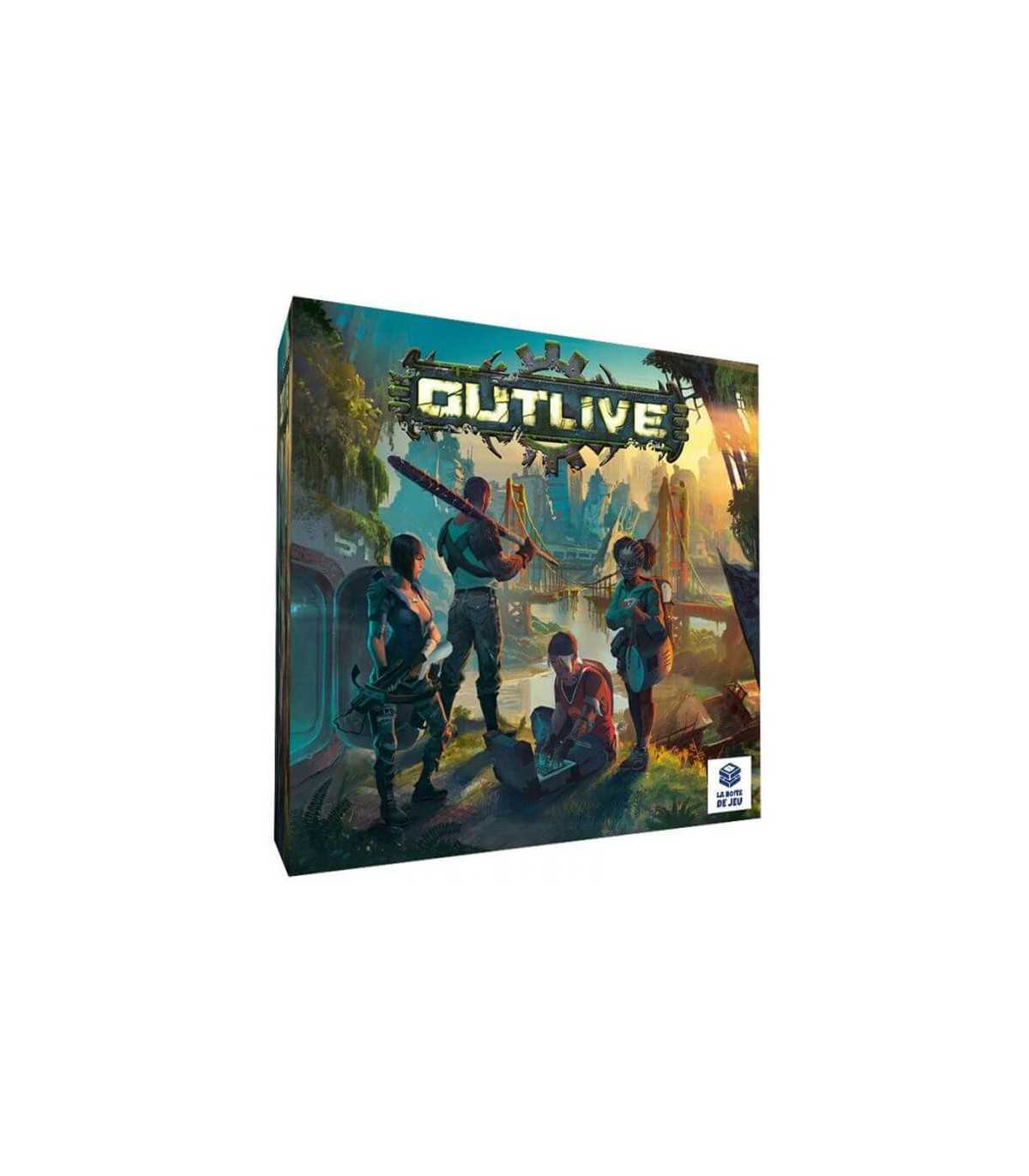 Outlive - Gioco di Piazzamento Lavoratori in un Mondo Distopico per 2-4 Giocatori, Strategia e Sopravvivenza, 90 Minuti di Gioco