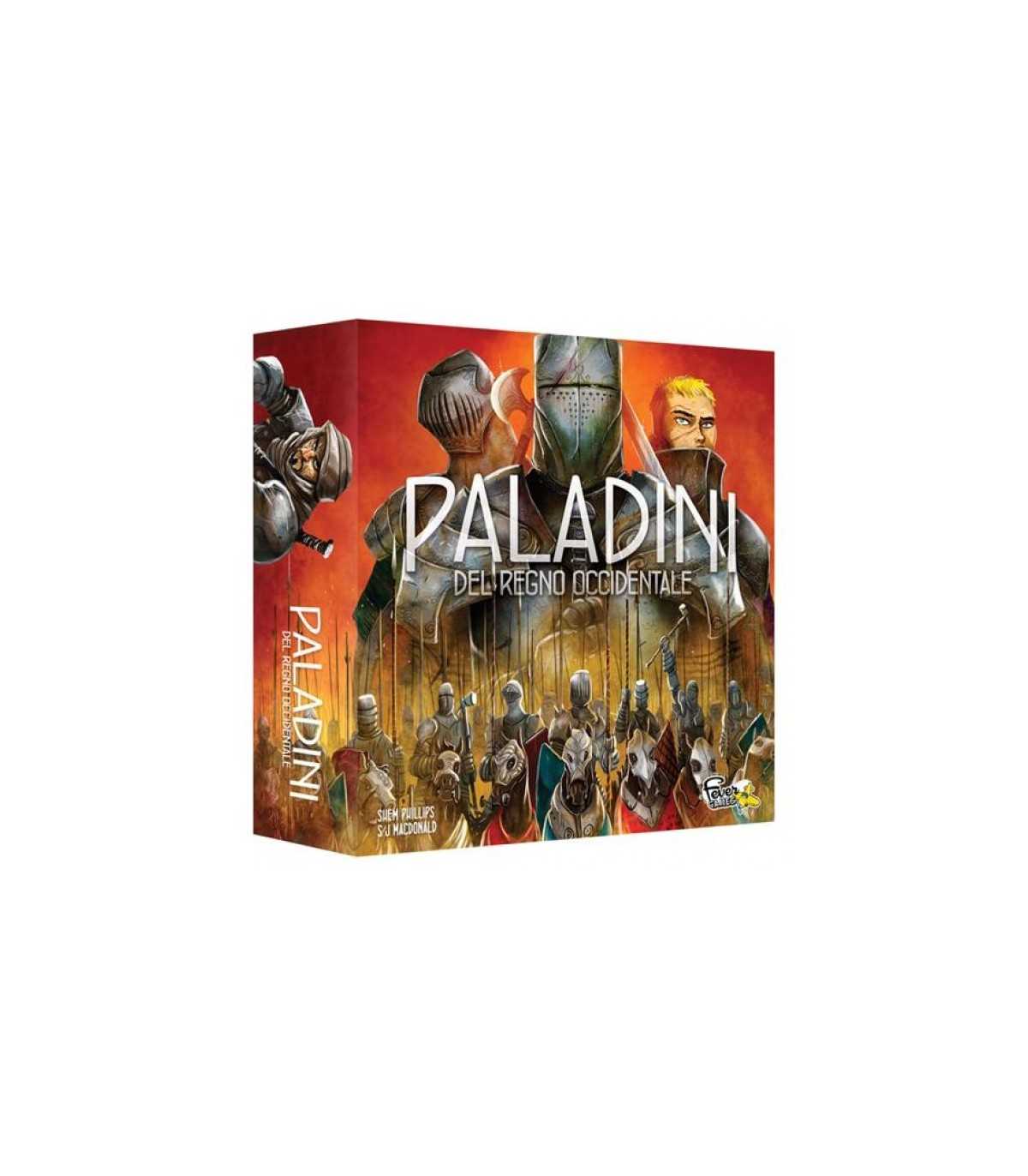 Paladini del Regno Occidentale - Gioco da Tavolo Strategico di Costruzione e Collaborazione, 1-4 Giocatori, 120 Minuti