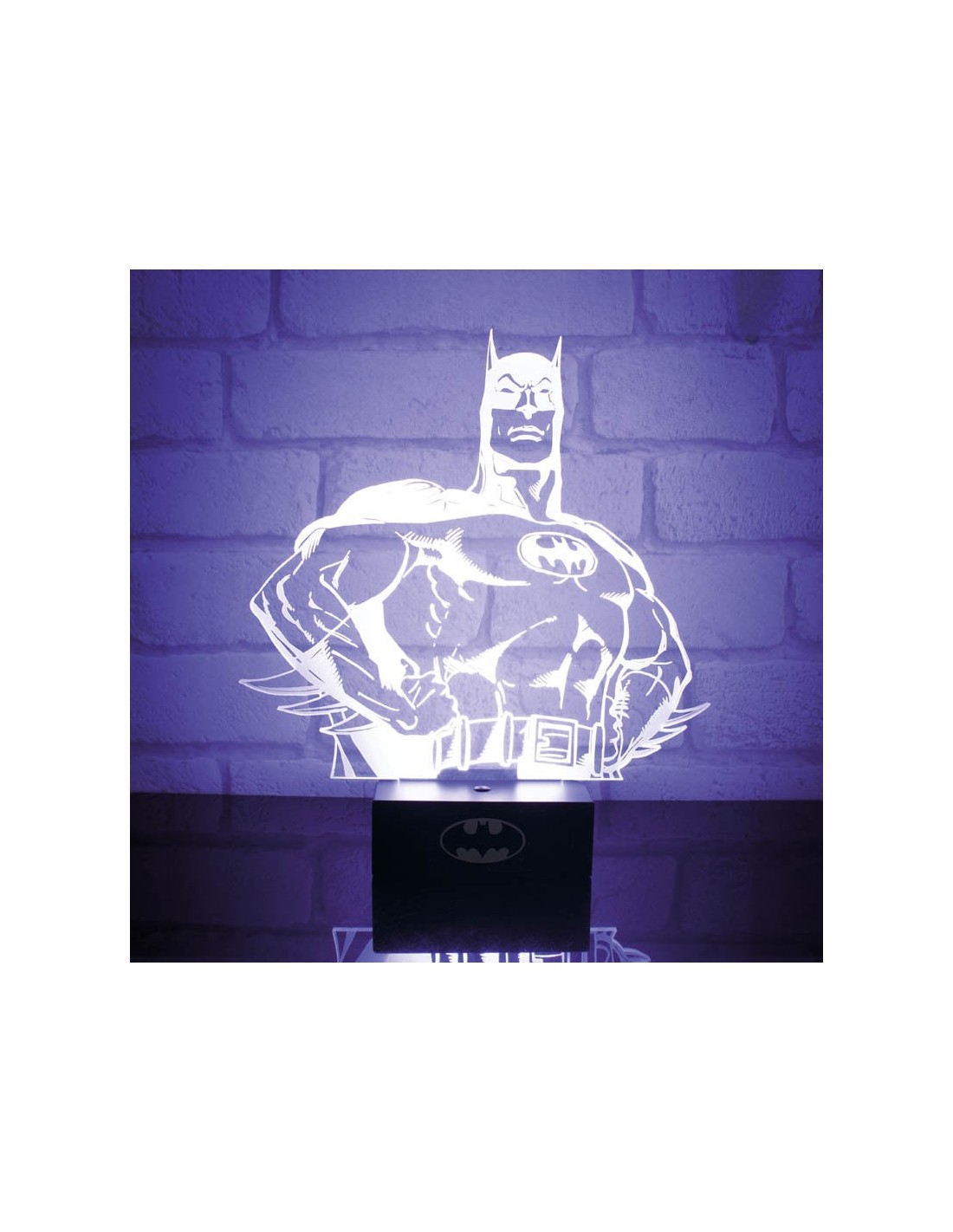 PALADONE DC COMICS BATMAN HERO LIGHT USB LAMPADA LUCE DA TAVOLO NUOVA