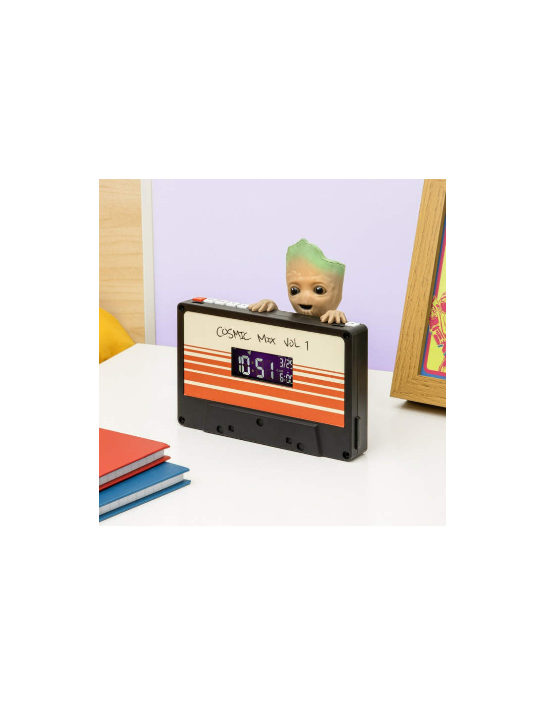 PALADONE MARVEL GROOT ALARM CLOCK OROLOGIO SVEGLIA 14 CM NUOVO