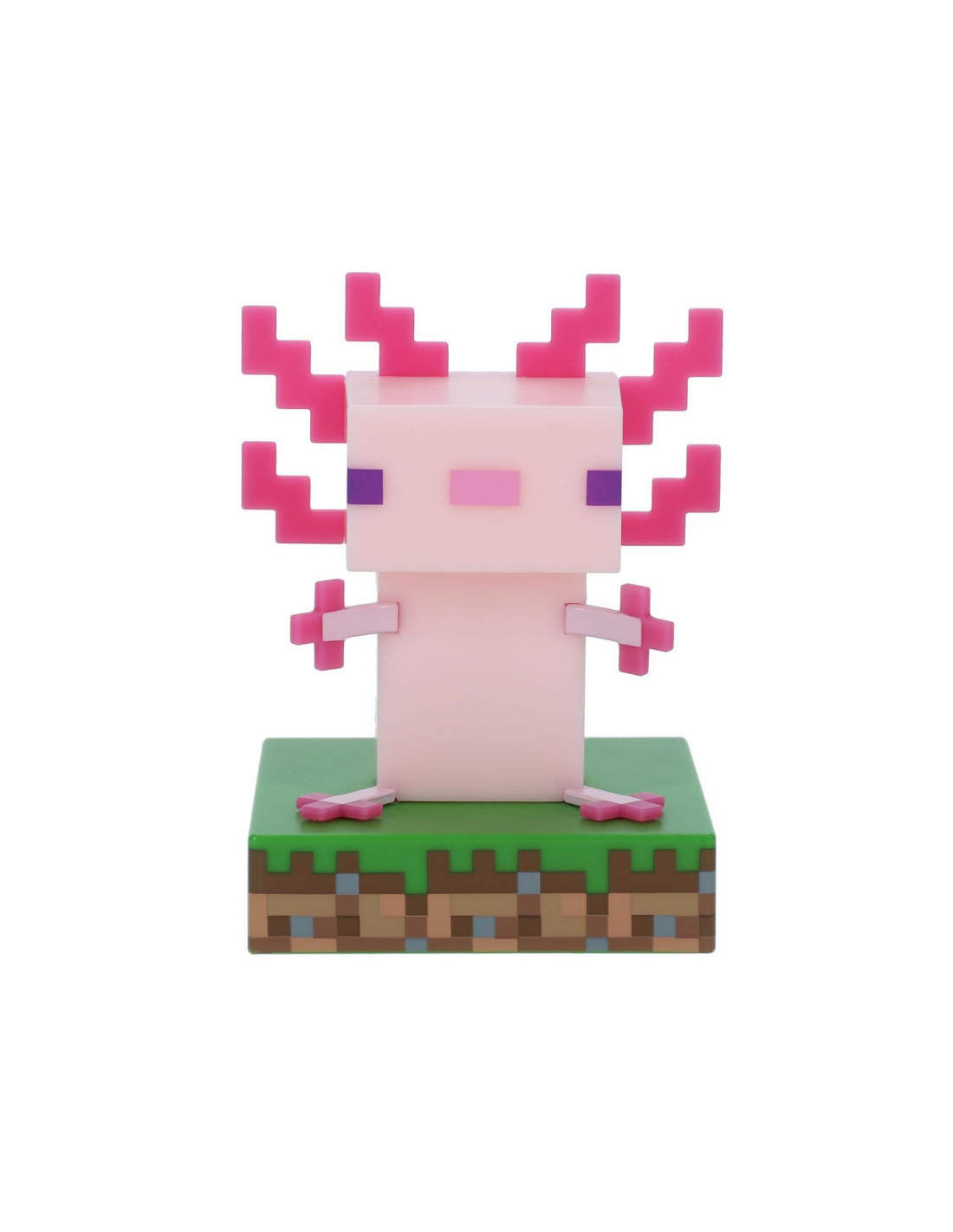 PALADONE MINECRAFT AXOLOTL LIGHT 12 CM PVC MINI LAMPADA NEW