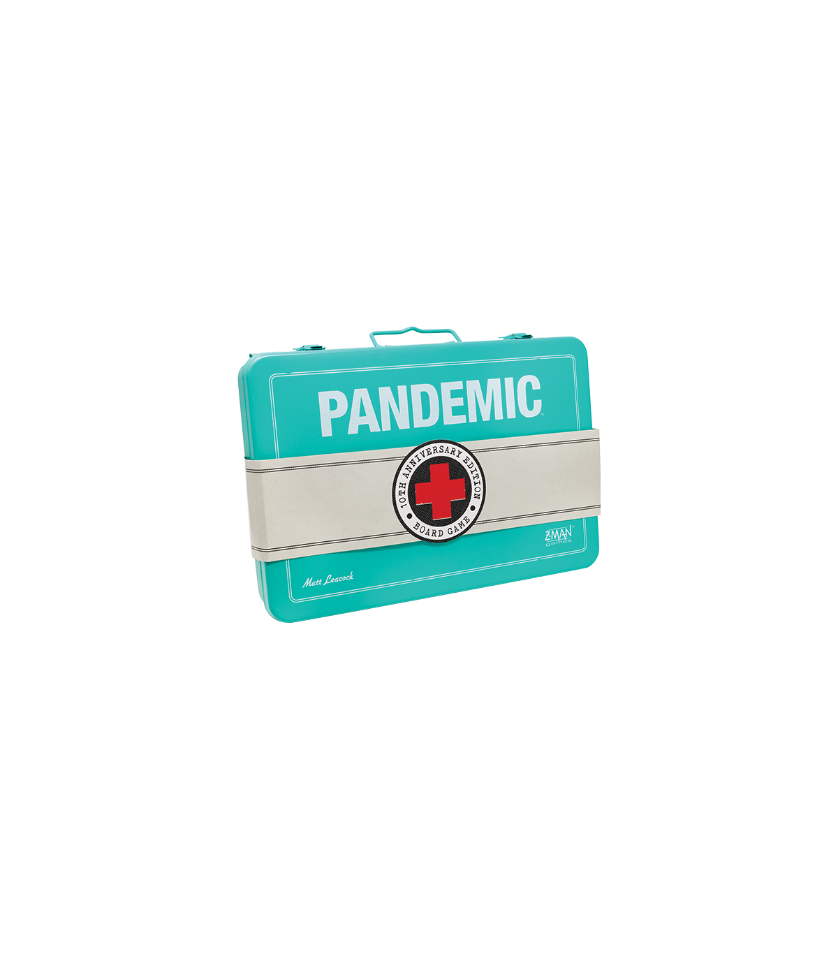Pandemic: 10th Anniversary - Edizione Speciale in Scatola di Metallo con Miniature e Componenti di Alta Qualità - Gioco Coopera