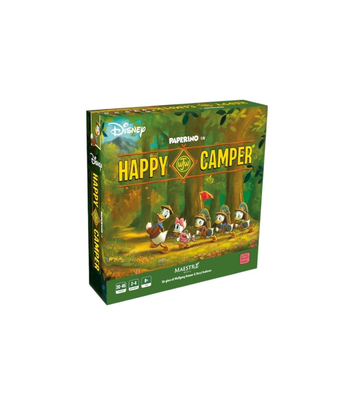 Paperino in Happy Camper