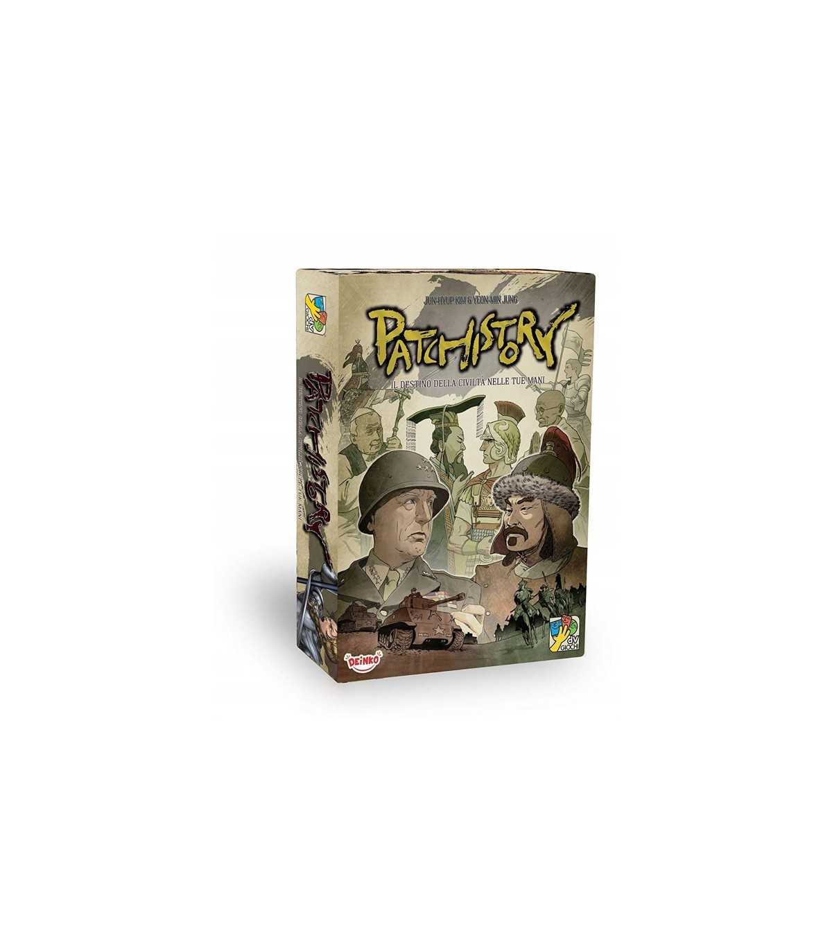Patchistory - Gioco da Tavolo Strategico per 2-4 Giocatori | Costruisci la Tua Civiltà attraverso le Epoche | Dv Giochi