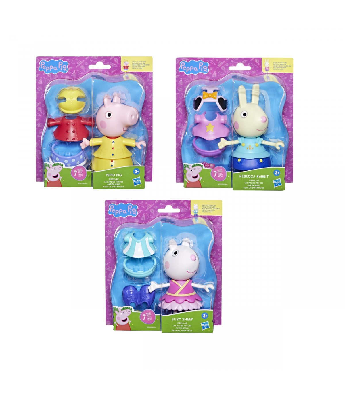 PEPPA PIG - DRESS-UP PEPPA & FRIENDS AST.