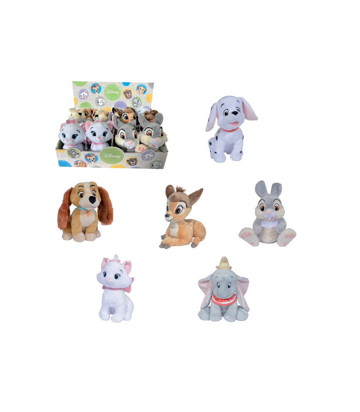 Personaggi Classic Animals cm.20 1 modello assortito casualmente Assortimento composta da Bambi Dumb