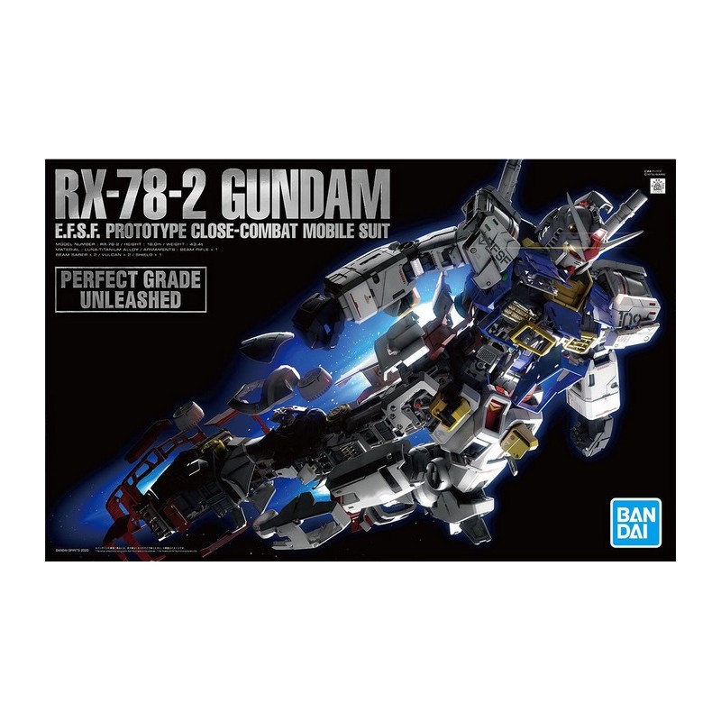 PG UNLEASHED RX-78-2 GUNDAM 1/60