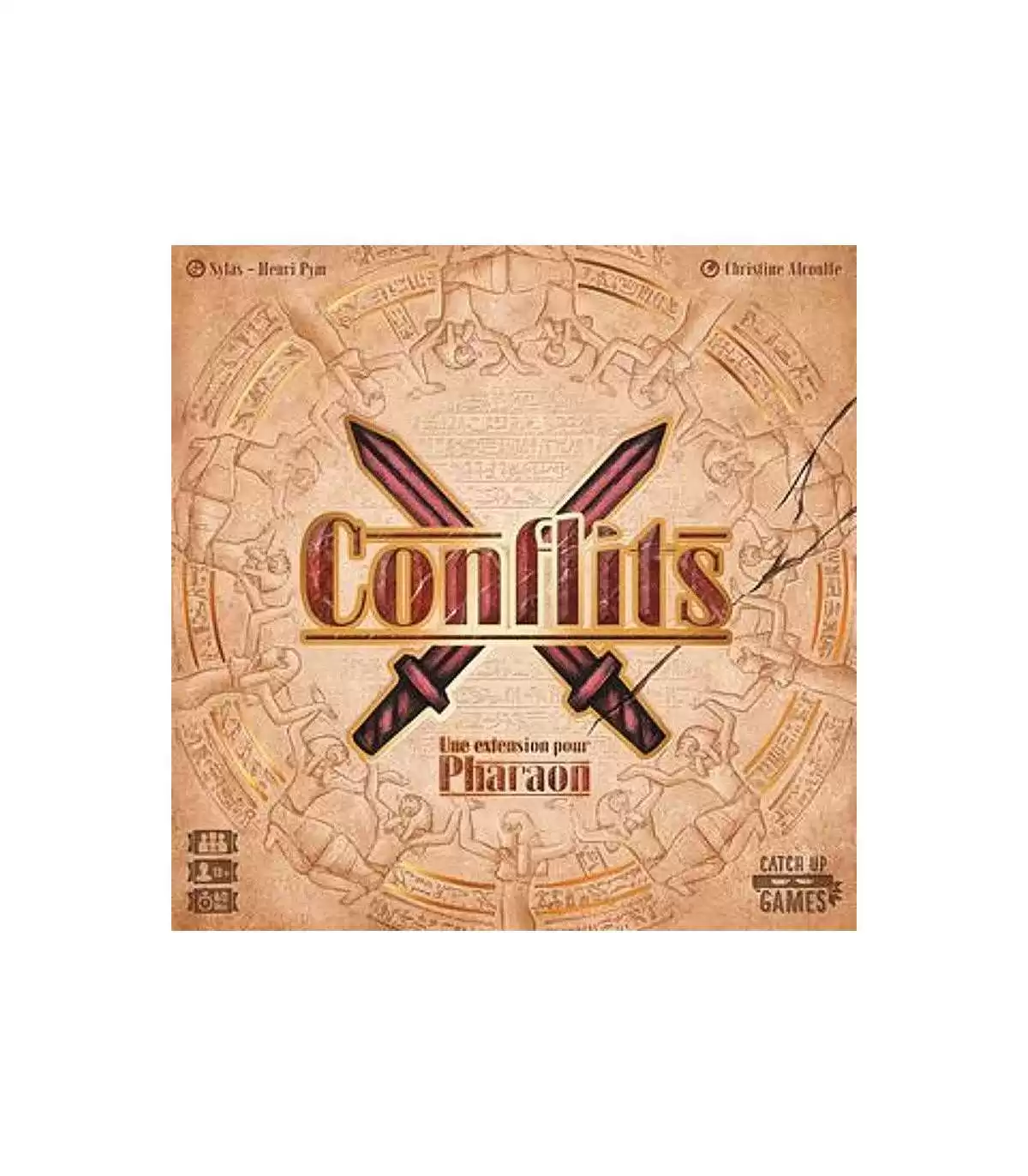 Pharaon: Conflits - Espansione Strategica per Gioco da Tavolo, 1-5 Giocatori, Italiano, 60 Minuti, 7.5 GYF
