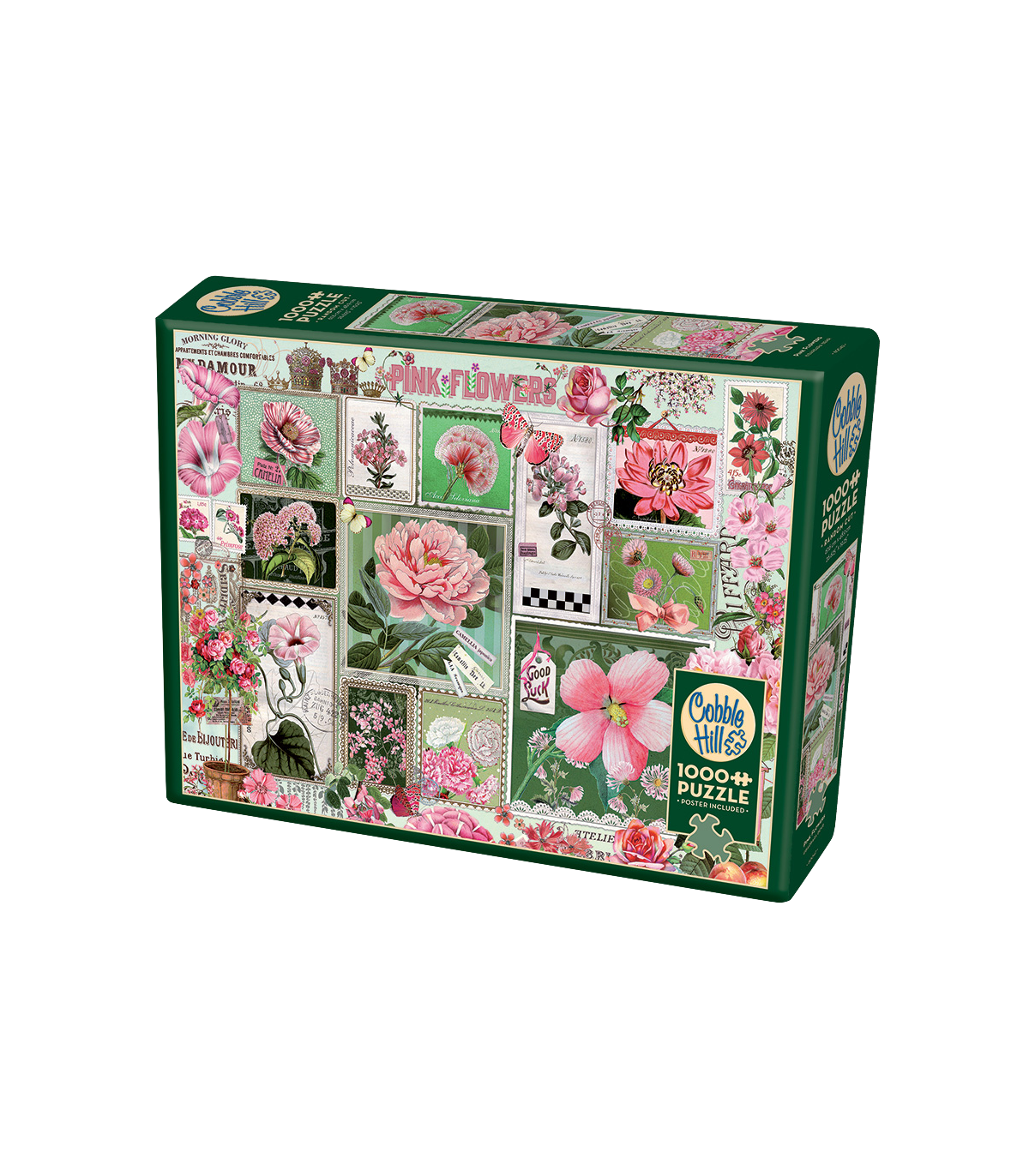 Pink Flowers - Puzzle 1000 pezzi