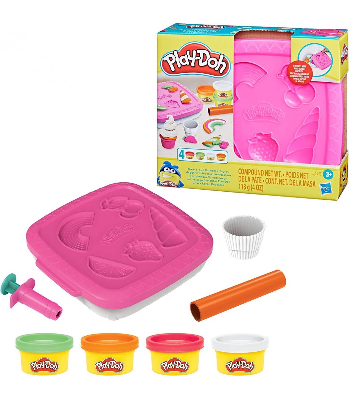 Play-Doh - Crea e Porta con Te: Cupcake