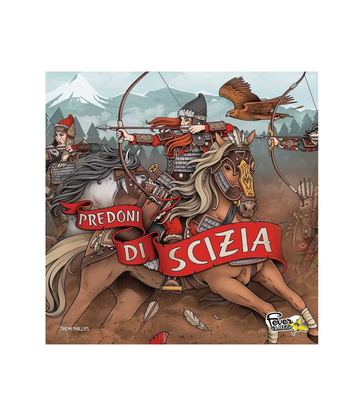 Predoni di Scizia - Gioco da Tavolo Strategico per 1-4 Giocatori, Avventure nell'Antichità, Voto GYF 8.2, Pianificazione e Sacc