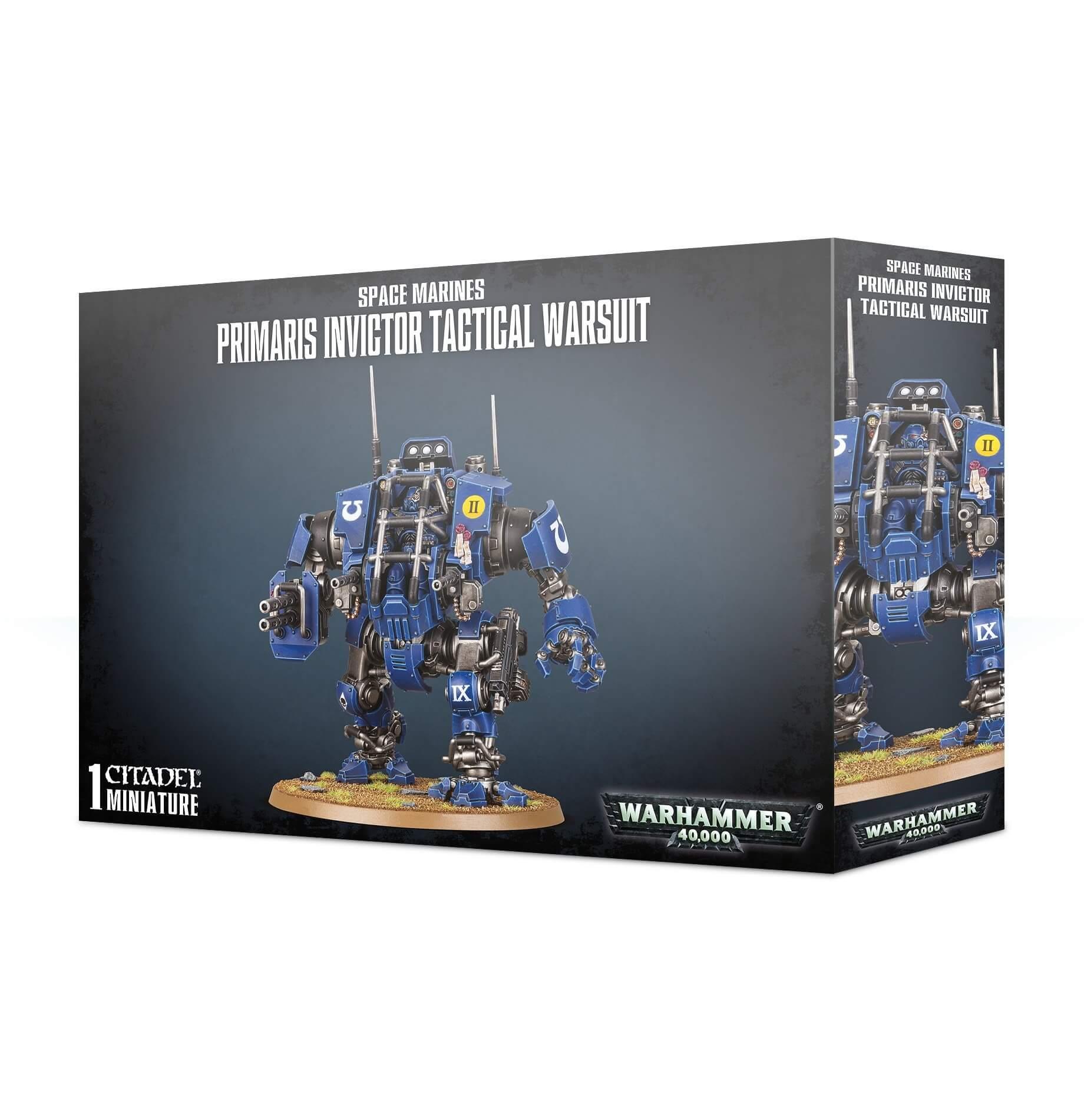 Warsuit tattica di Primaris Invictor