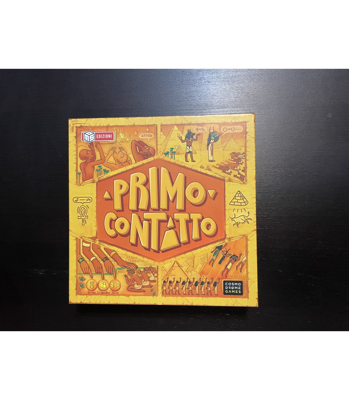 Primo Contatto - Gioco da Tavolo Usato, Strategia e Creatività per 2-7 Giocatori, Divertimento e Competizione, Edizione MS Ediz