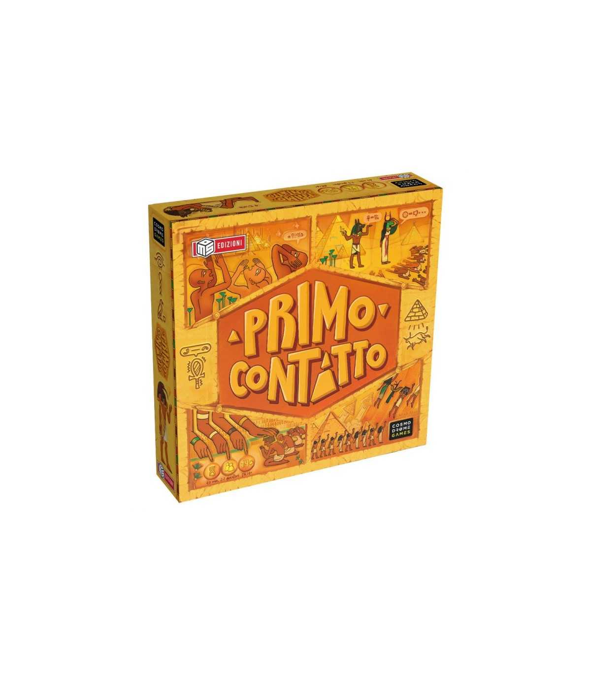 Primo Contatto - Gioco da Tavolo di Strategia per 2-7 Giocatori, Sfida Terrestri vs Alieni, Divertimento e Creatività!