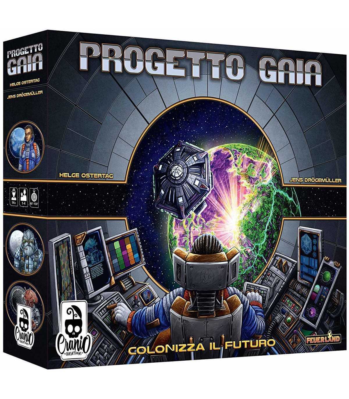 Progetto Gaia - Gioco da Tavolo Strategico di Espansione Spaziale per 1-4 Giocatori, Ispirato a Terra Mystica, Voto GYF 8.6