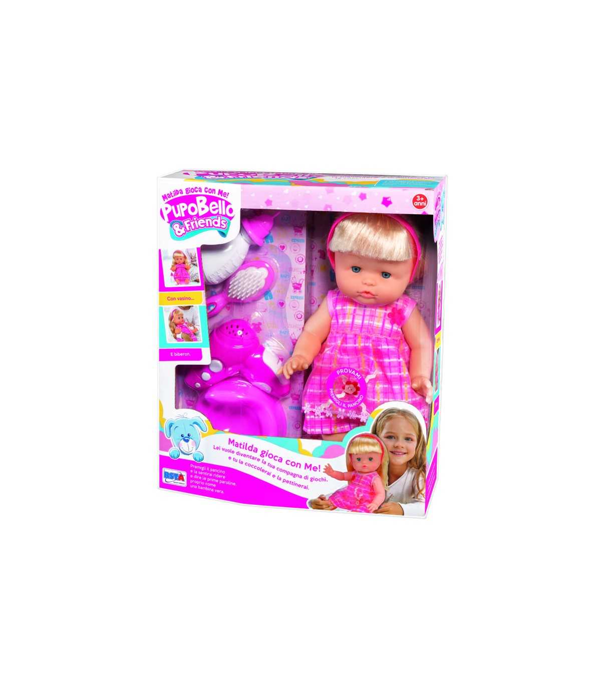 Pupobello - Matilda Gioca con Me 35 cm Parlante