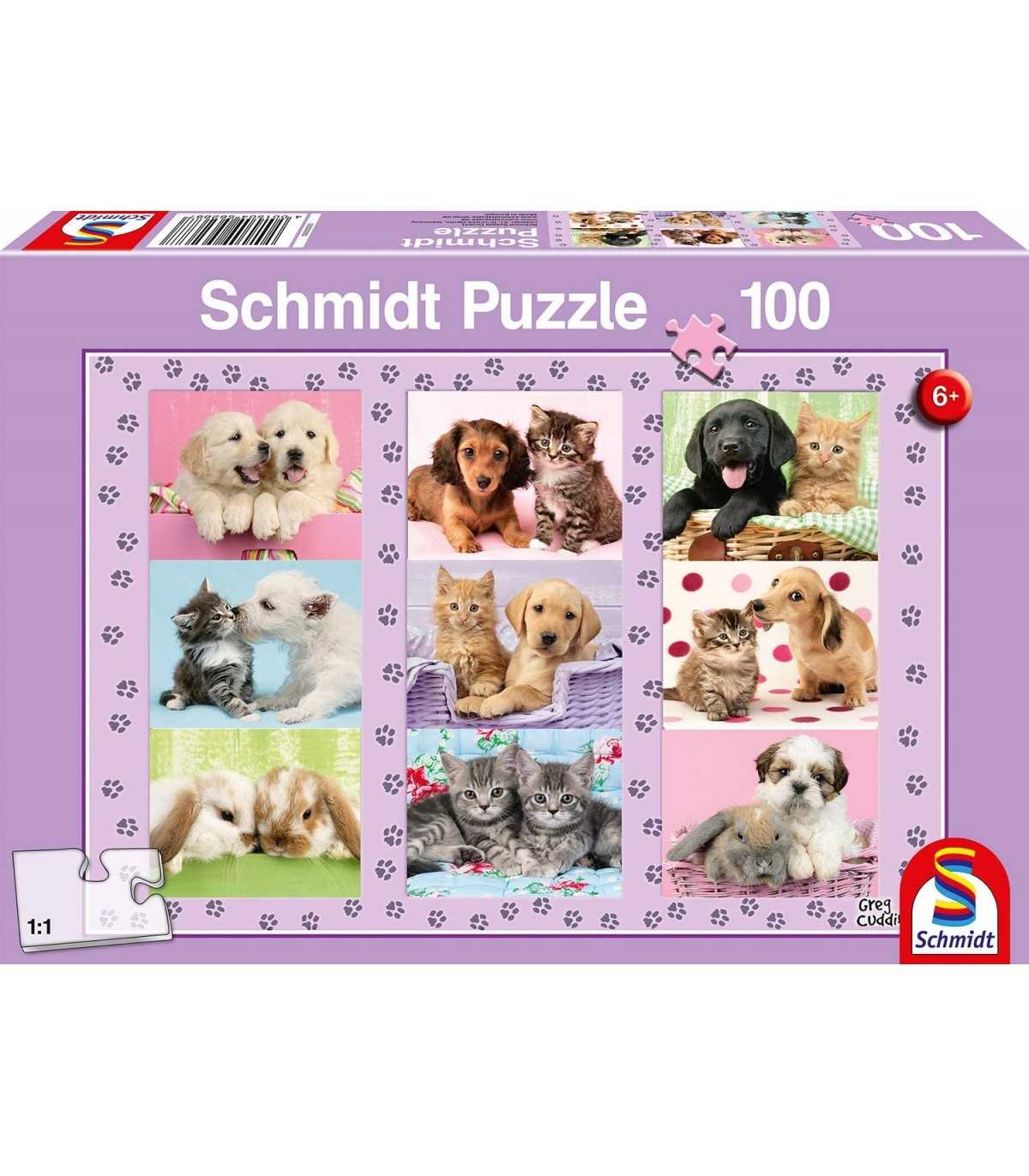 Puzzle da 100 Pezzi - I Miei Amici Animali