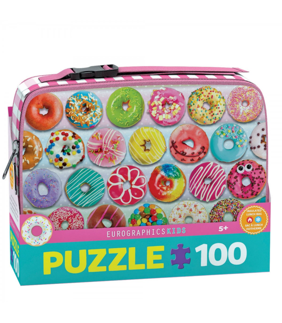 Puzzle da 100 Pezzi - Lunch Box: Delightful Donuts Lunch Box