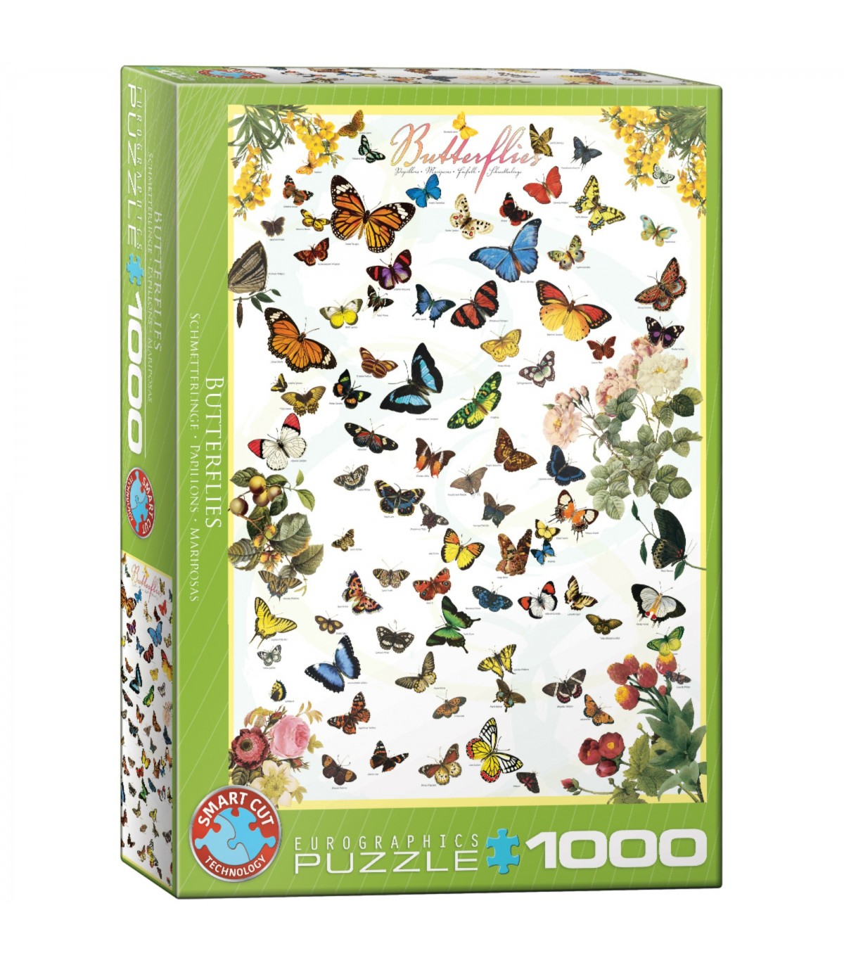 Puzzle da 1000 Pezzi - Butterflies