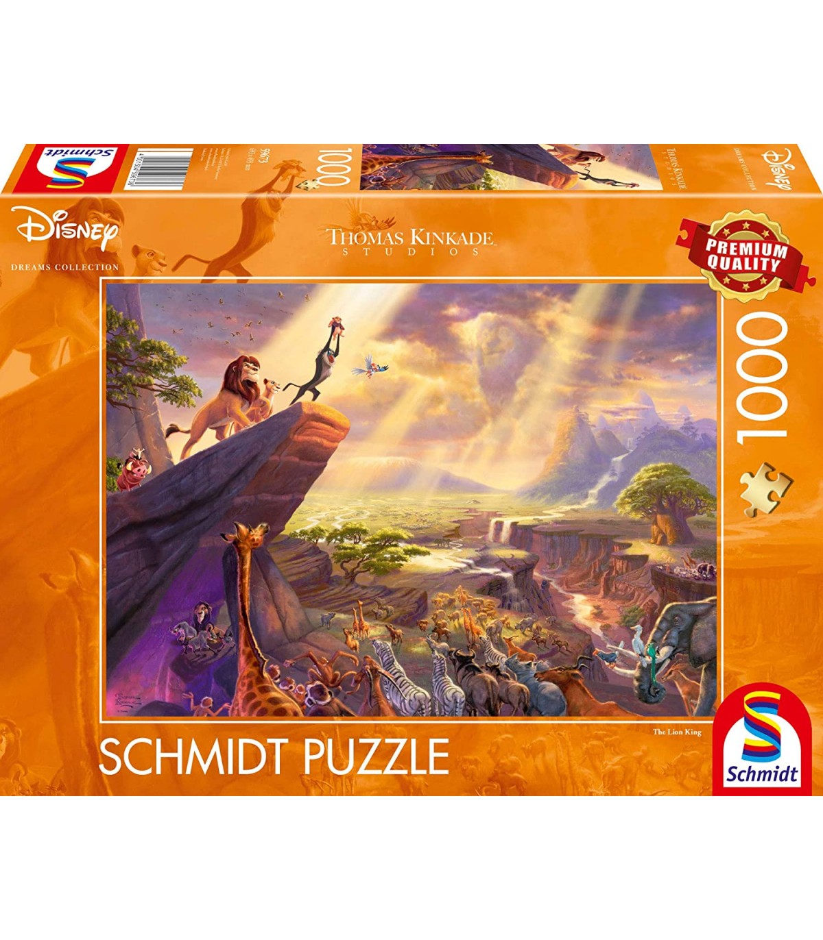 Puzzle da 1000 Pezzi - Disney: Il Re Leone