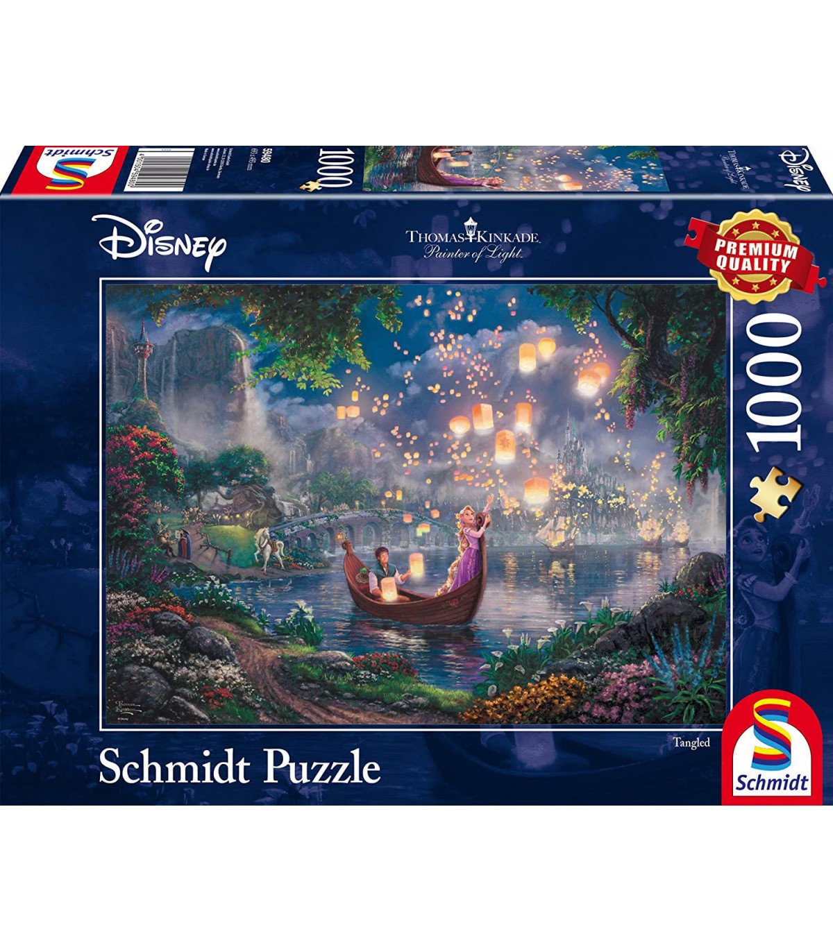 Puzzle da 1000 Pezzi Disney Rapunzel