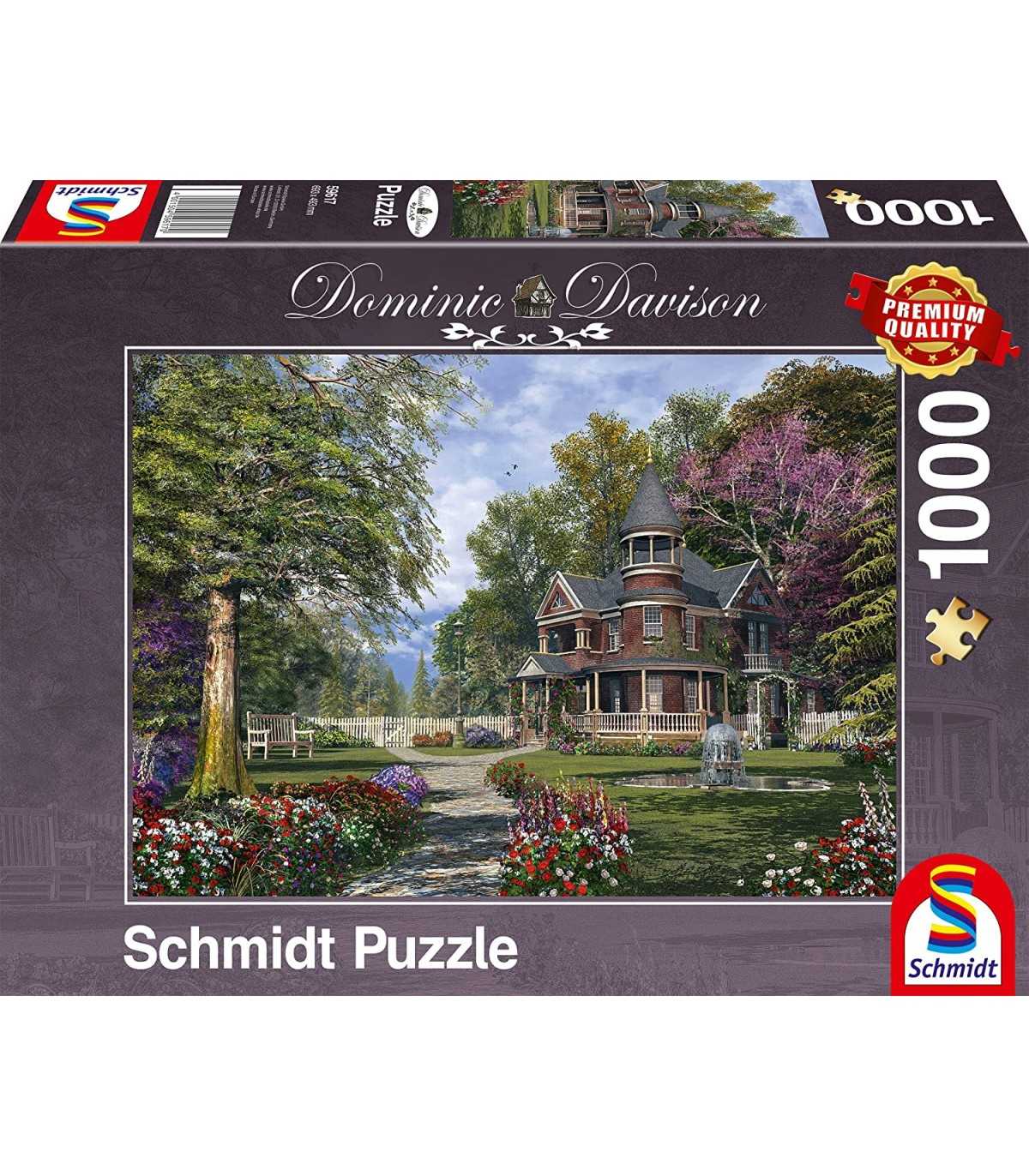 Puzzle da 1000 Pezzi - Dominic Davison: Casa con Osservatorio