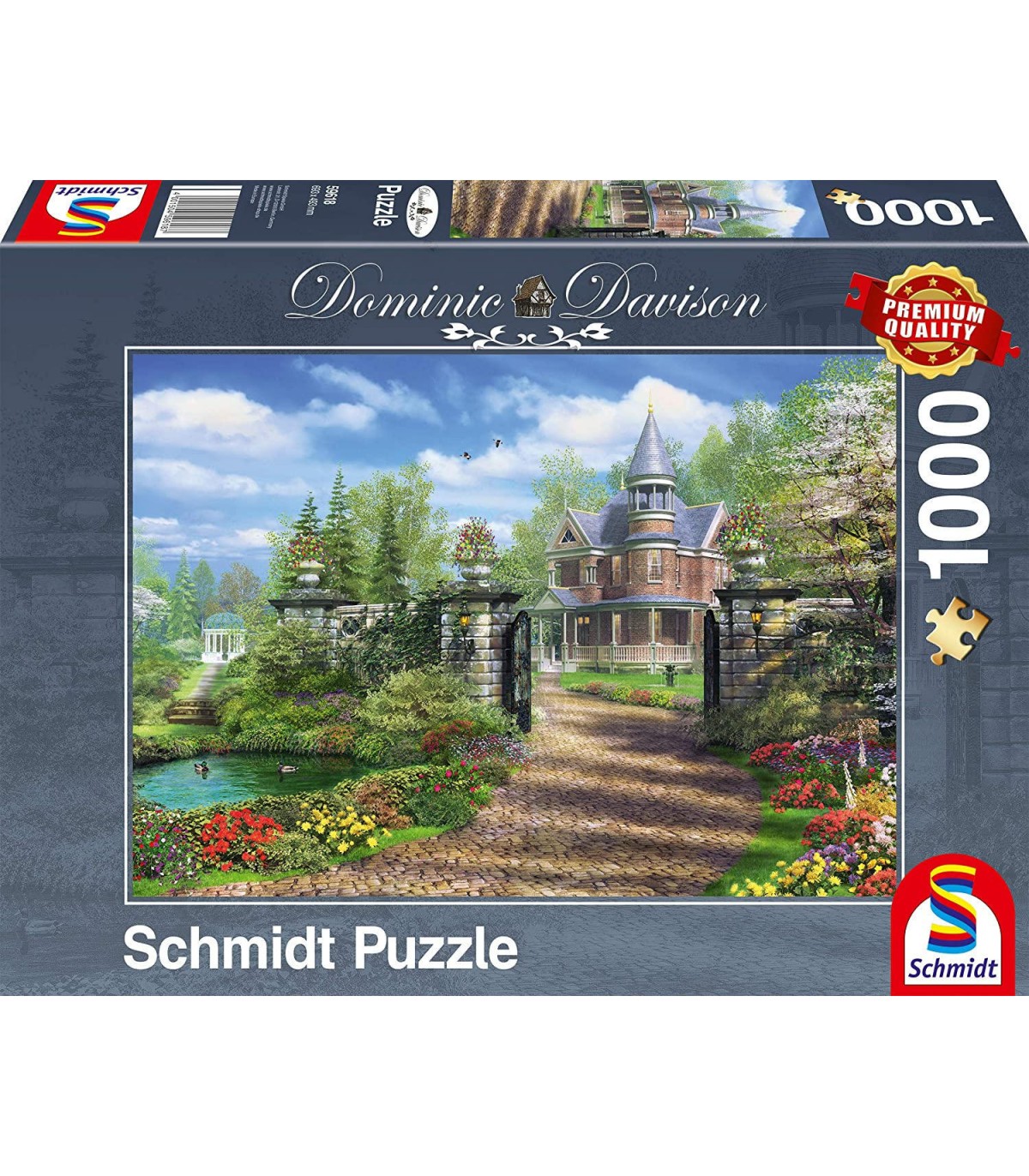 Puzzle da 1000 Pezzi - Dominic Davison: Casa Oltre il Cancello