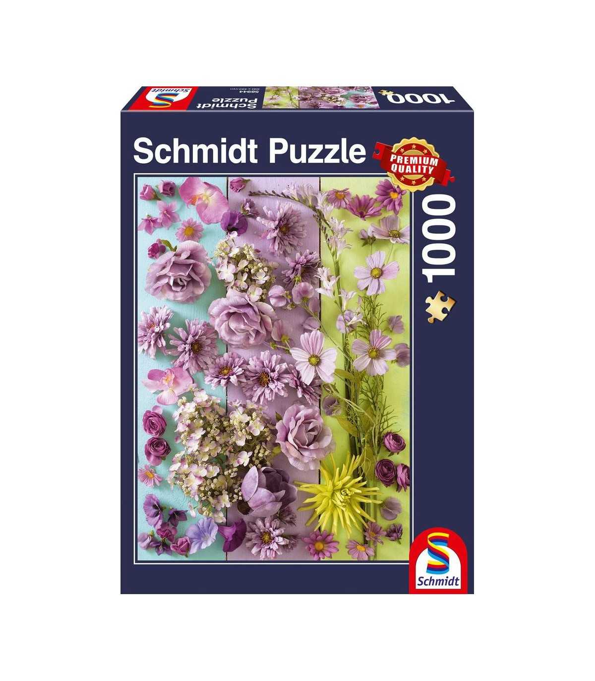 Puzzle da 1000 Pezzi - Fiori Viola
