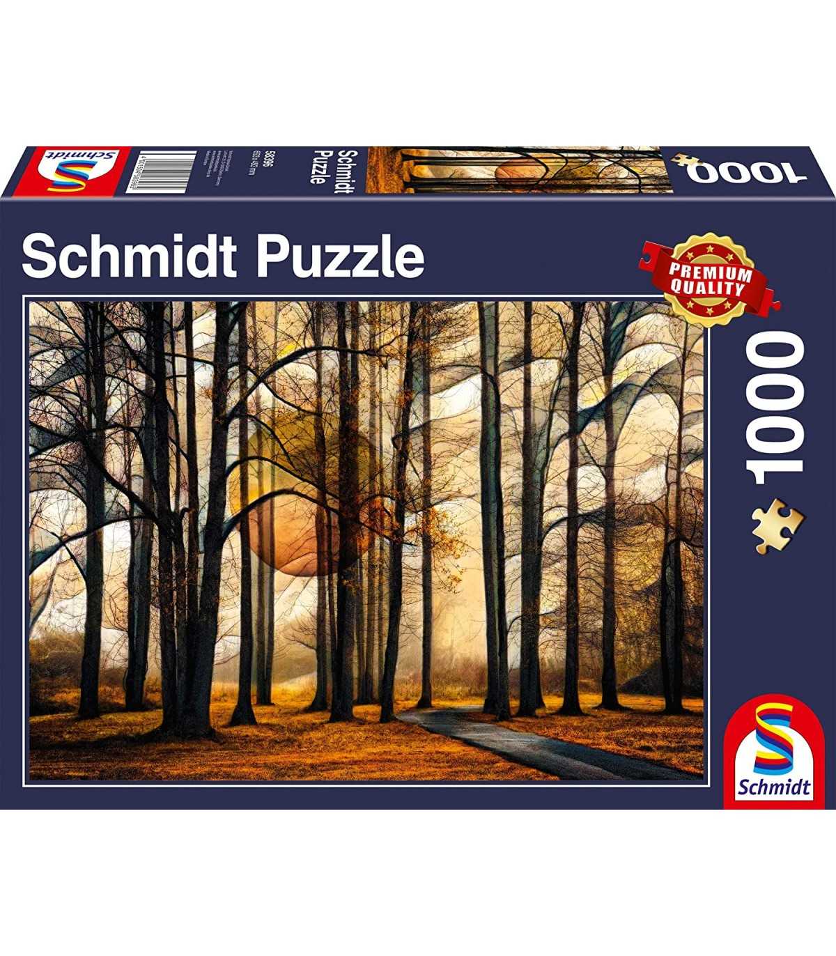Puzzle da 1000 Pezzi Foresta Magica