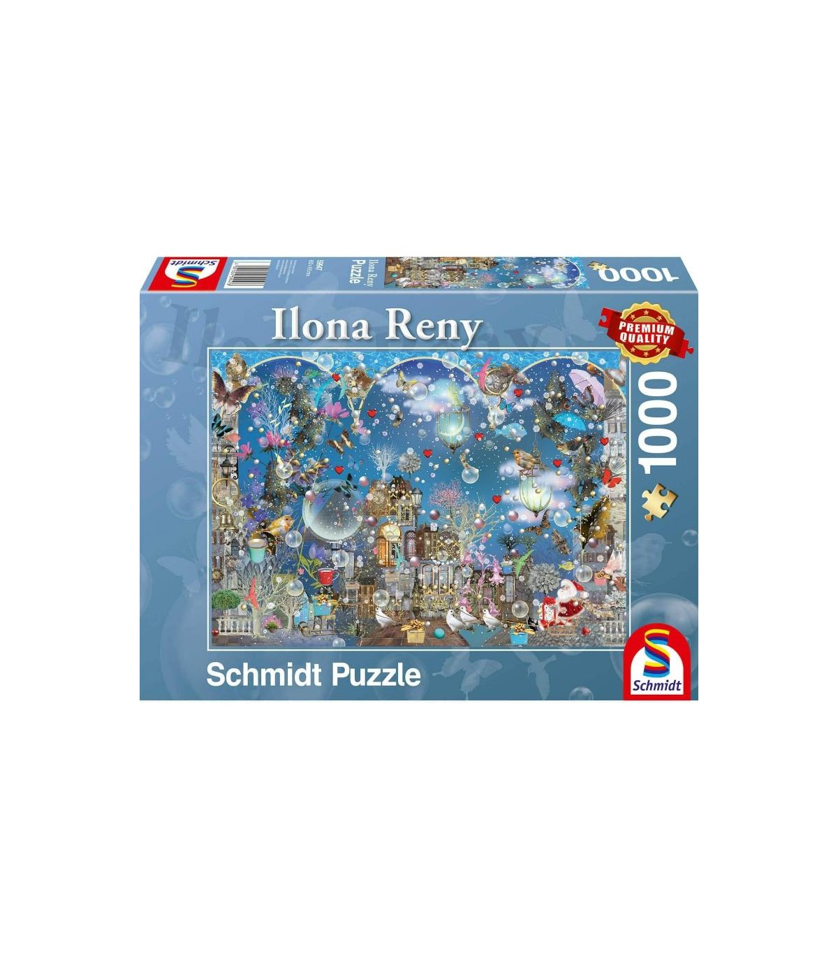 Puzzle da 1000 Pezzi - Ilona Reny: Il Cielo Azzurro di Natale