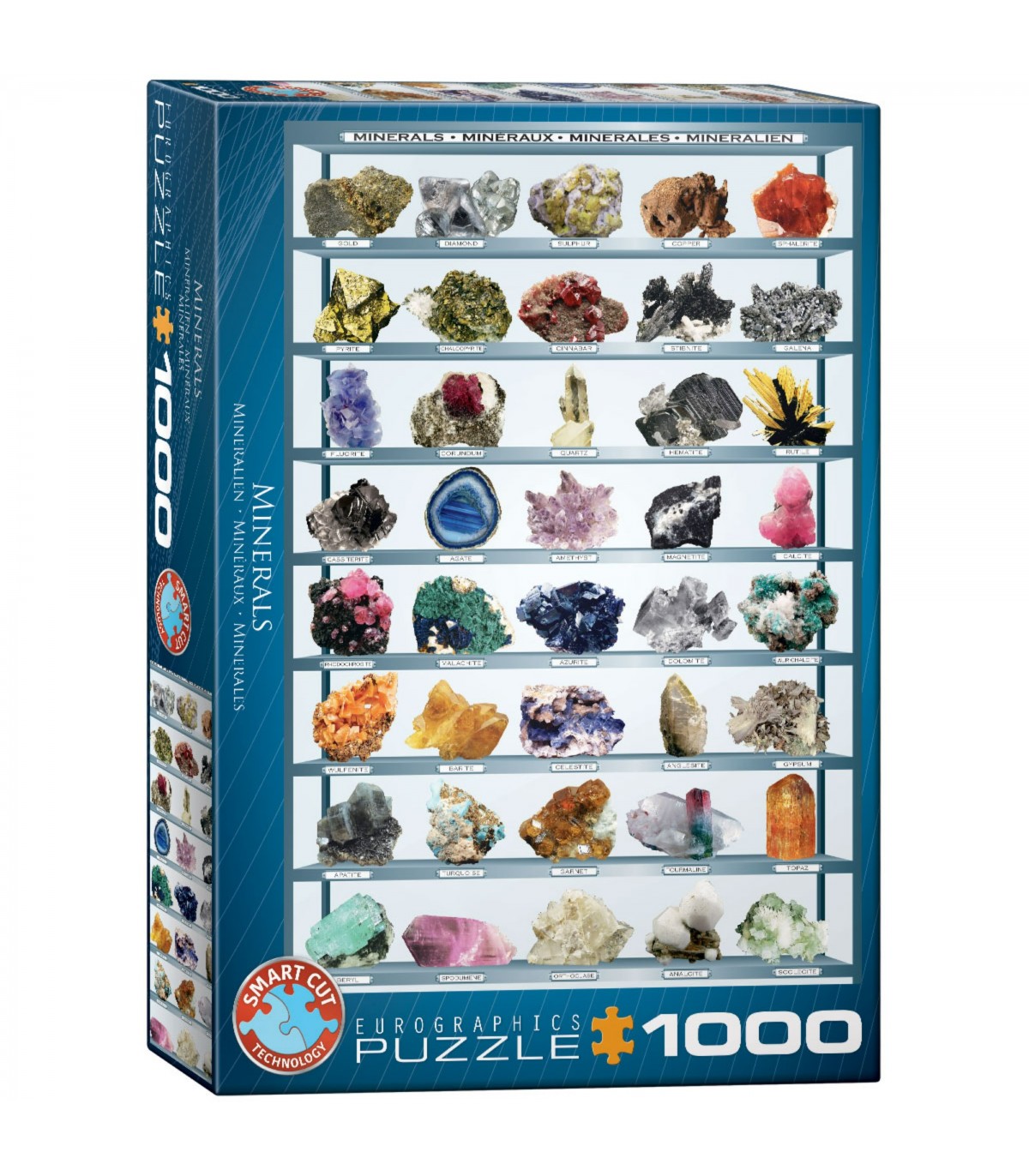 Puzzle da 1000 Pezzi - Minerals