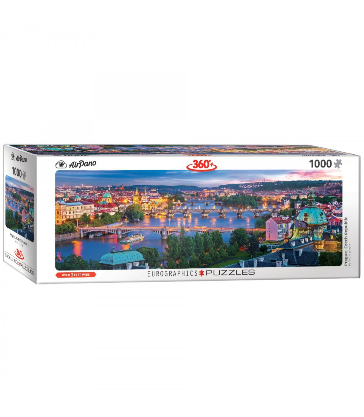 Puzzle da 1000 Pezzi Panorama - Prague Czech Republic