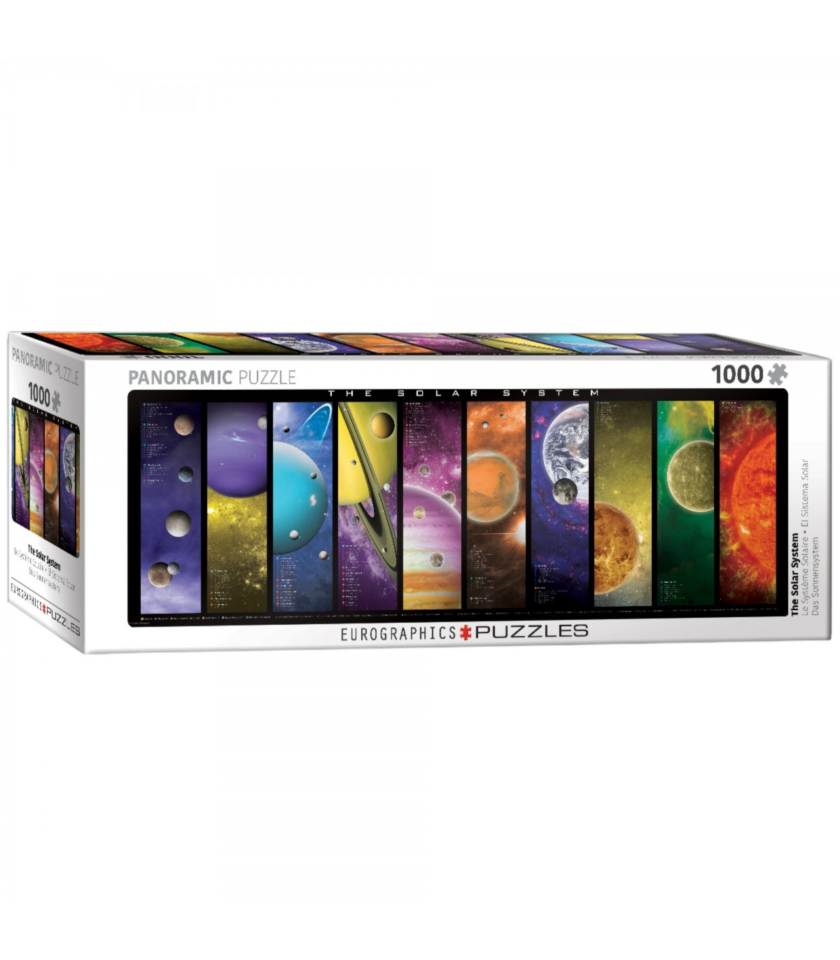 Puzzle da 1000 Pezzi Panorama - The Solar System