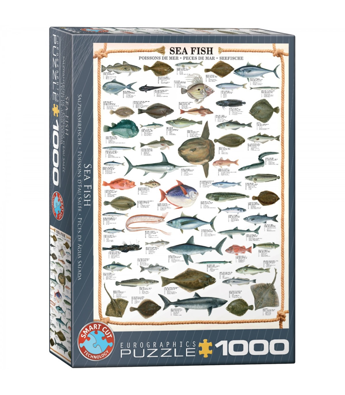 Puzzle da 1000 Pezzi - Sea Fish