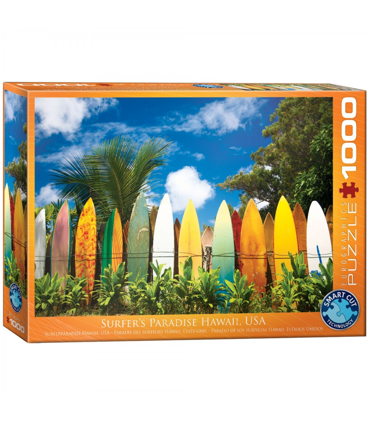 Puzzle da 1000 Pezzi - Surfer's Paradise Hawaii