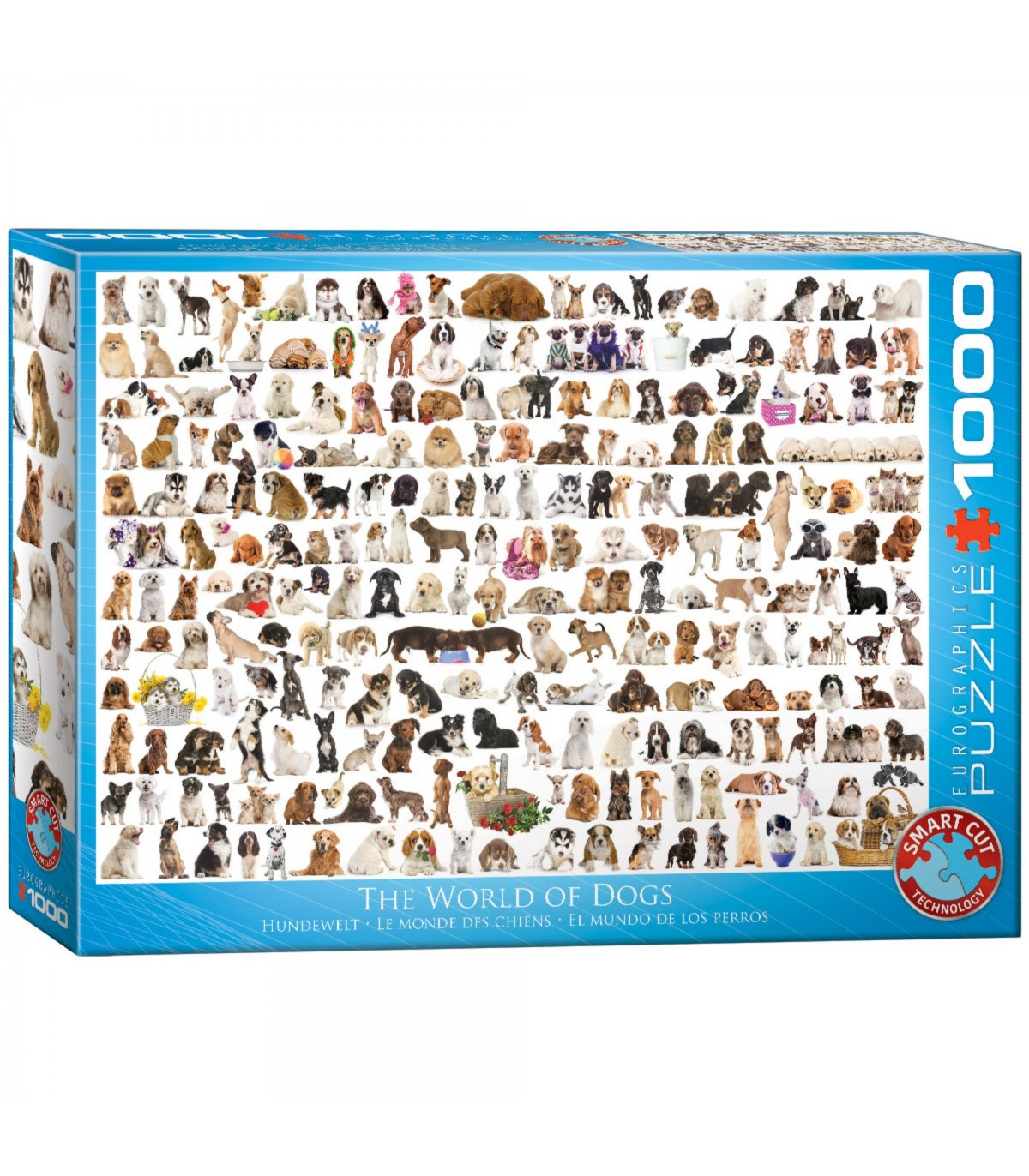 Puzzle da 1000 Pezzi - The World of Dogs