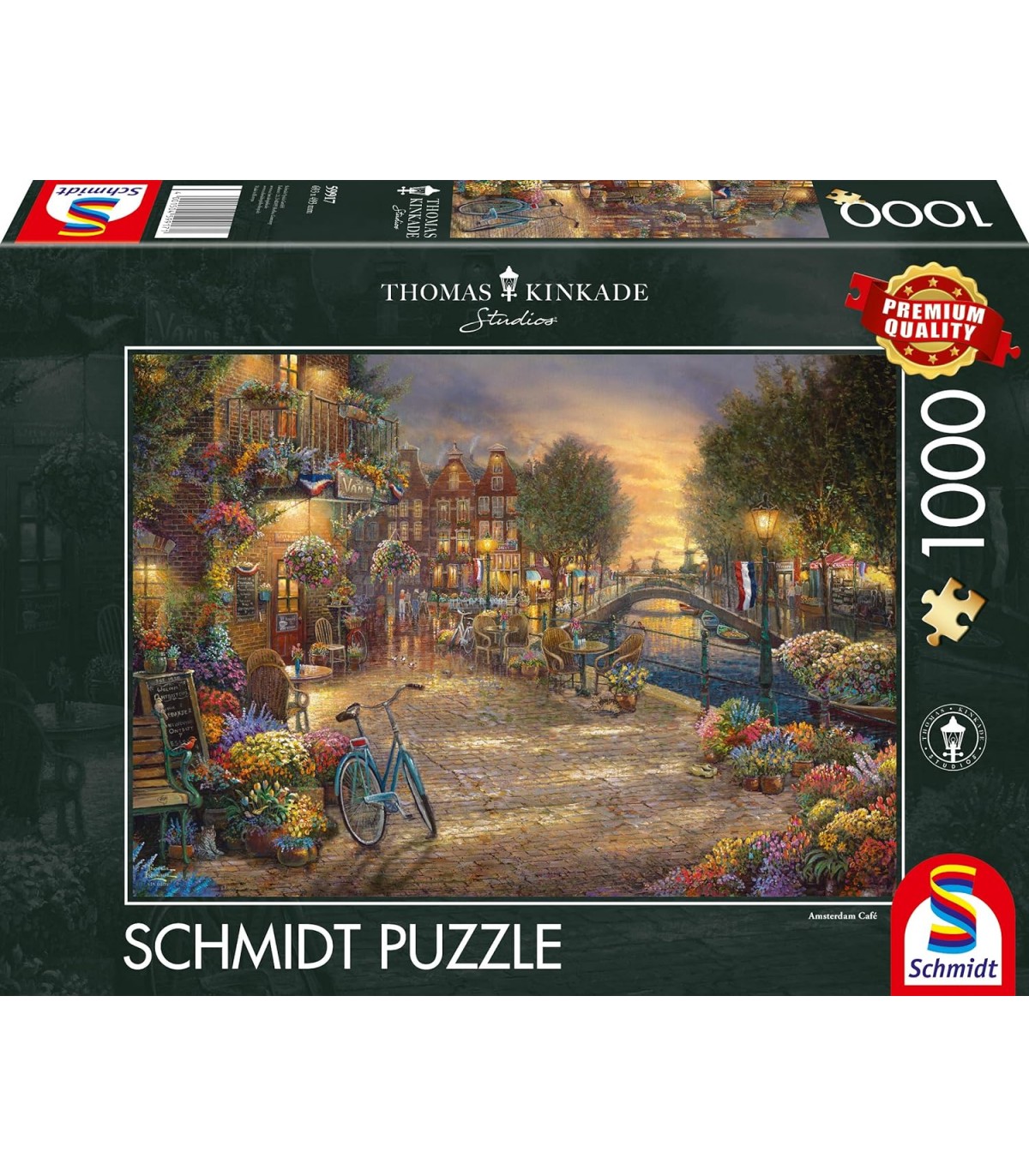 Puzzle da 1000 Pezzi - Thomas Kinkade: Amsterdam