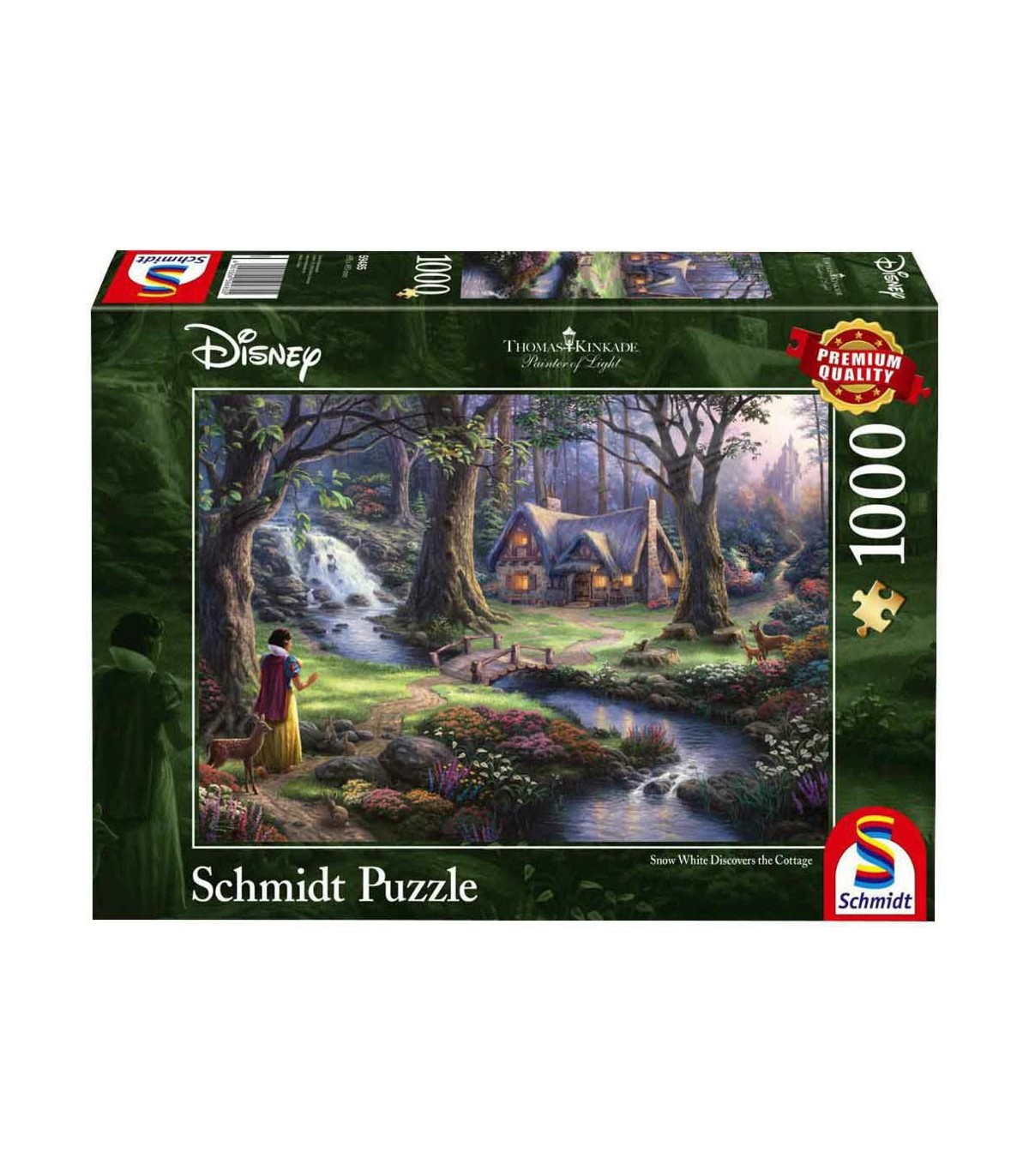 Puzzle da 1000 Pezzi - Thomas Kinkade: Biancaneve e i Sette Nani