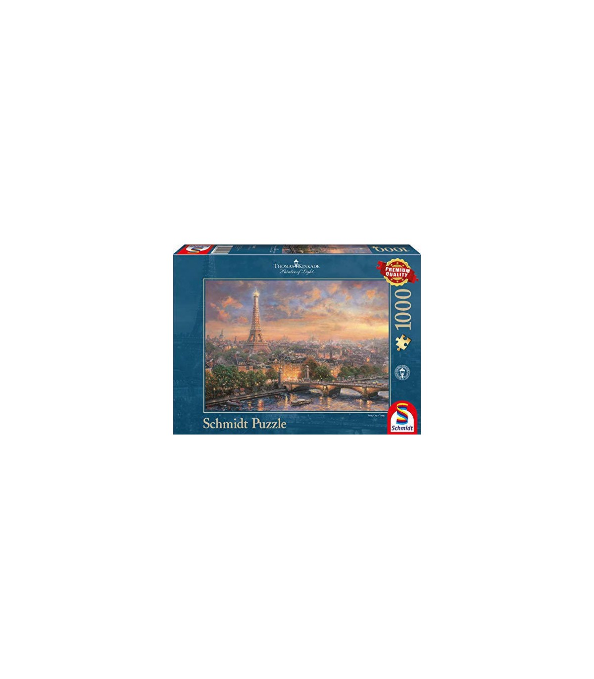 Puzzle da 1000 Pezzi - Thomas Kinkade: Parigi Città dell'Amore
