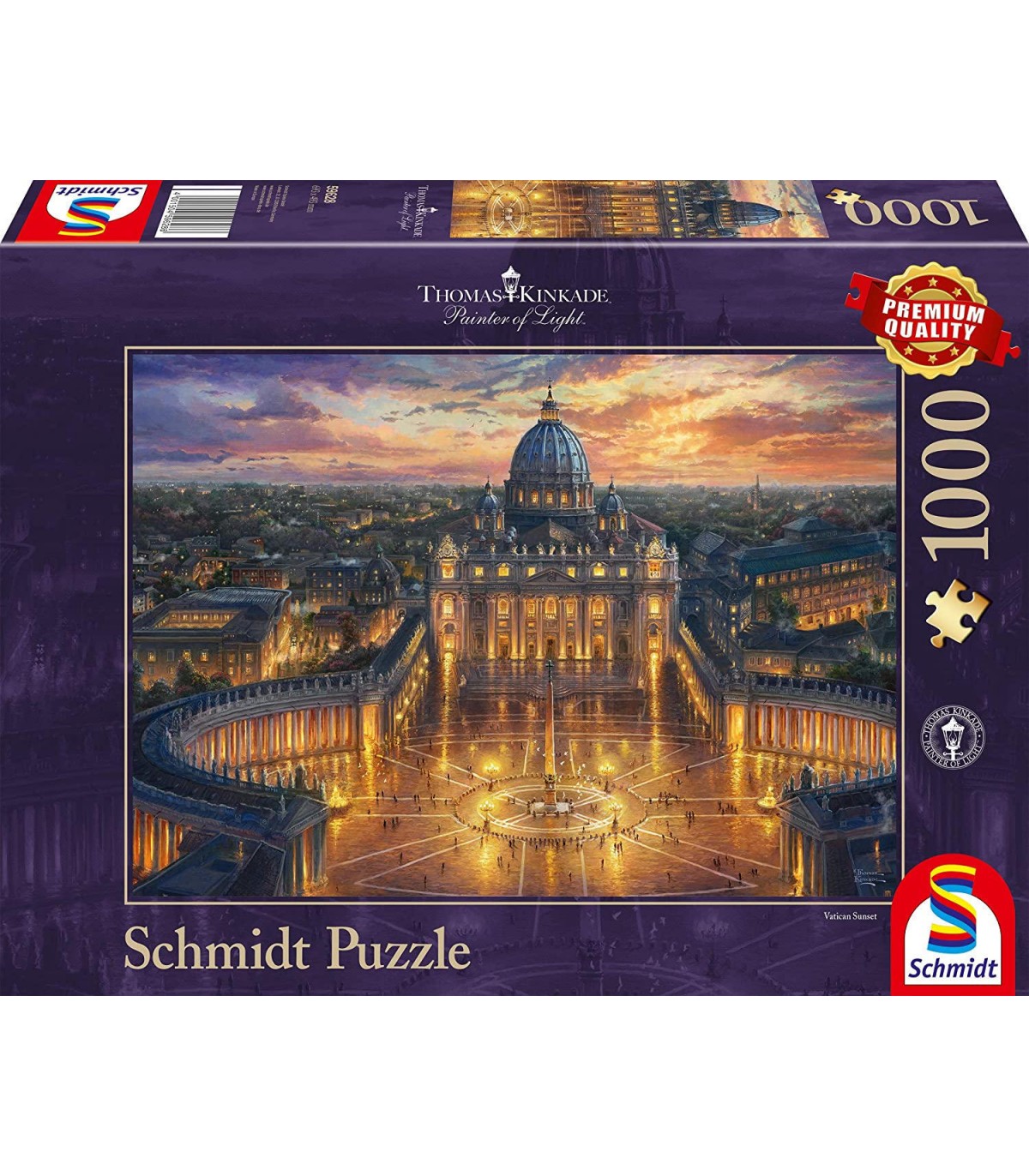 Puzzle da 1000 Pezzi - Thomas Kinkade: Vaticano