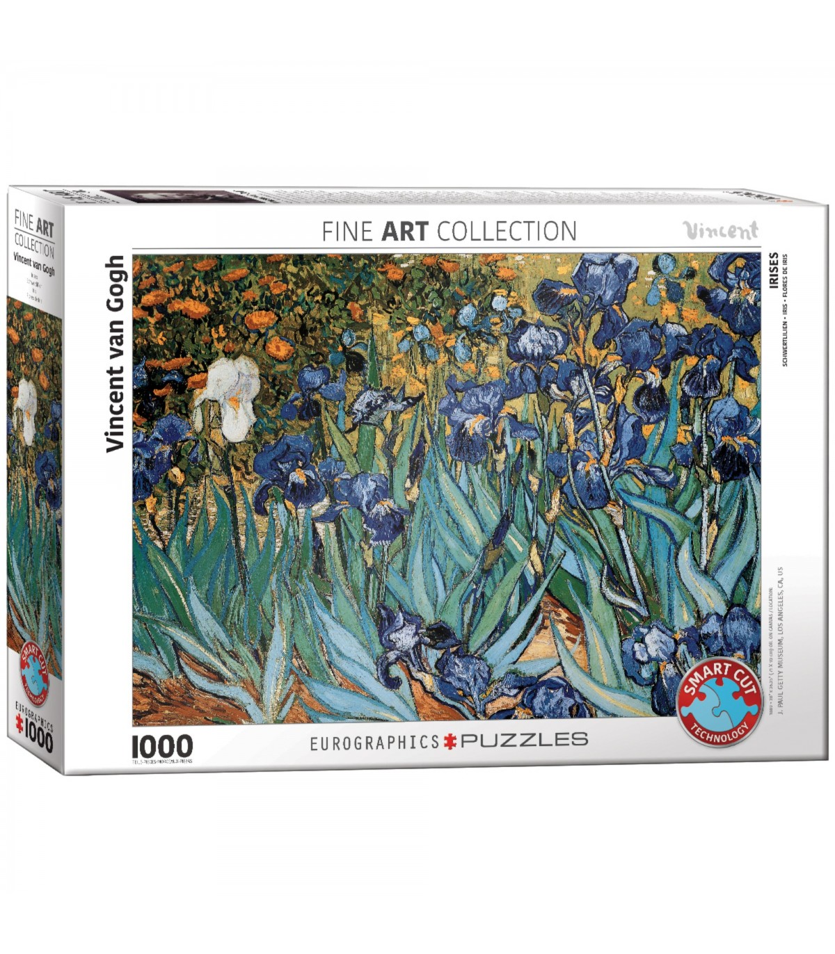 Puzzle da 1000 Pezzi - van Gogh, Vincent: Irises by Vincent van Gogh