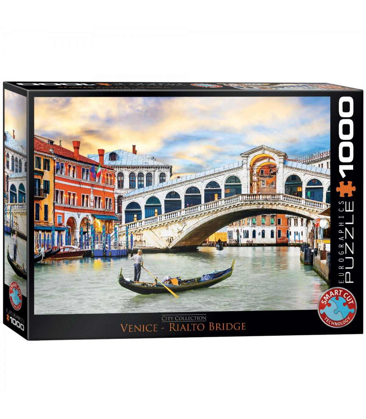 Puzzle da 1000 Pezzi - Venice Rialto Bridge