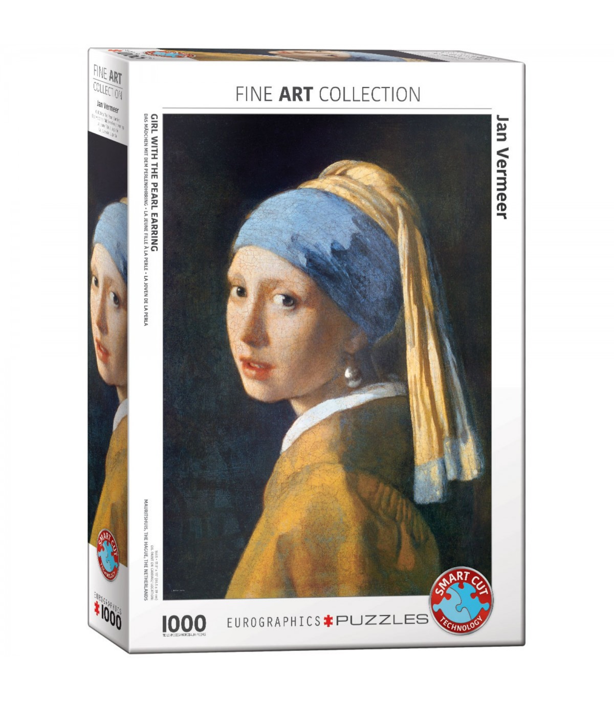Puzzle da 1000 Pezzi - Vermeer, Jan: Girl with the Pearl Earring
