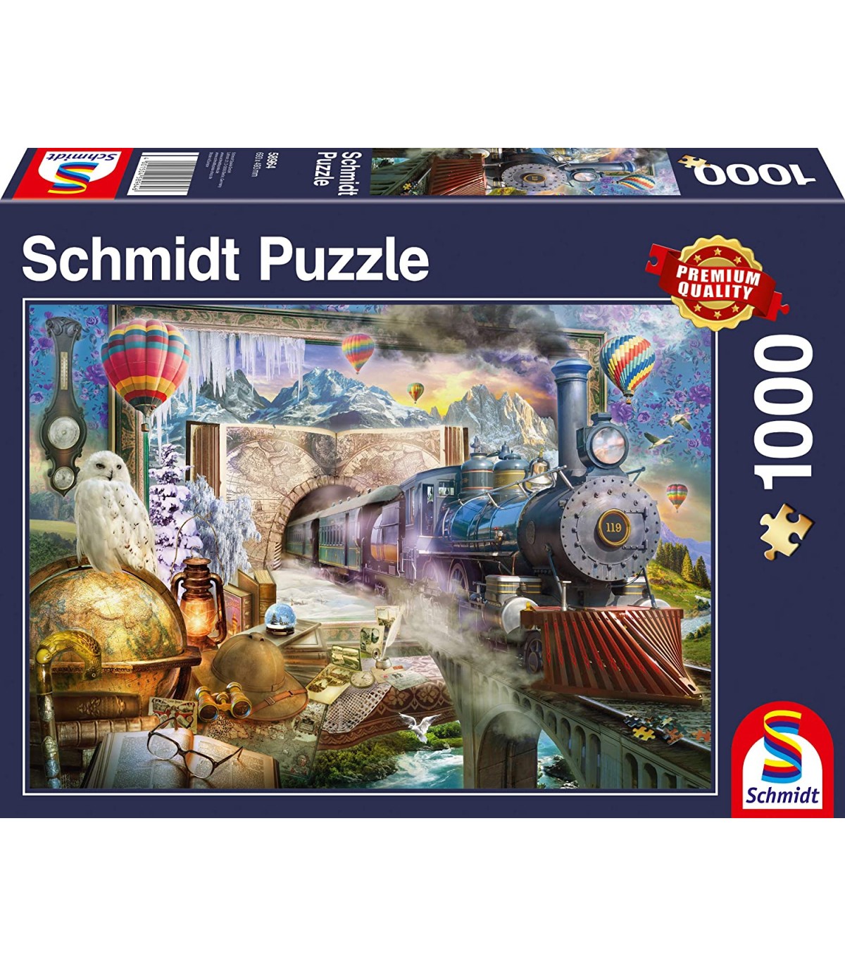 Puzzle da 1000 Pezzi - Viaggio Magico