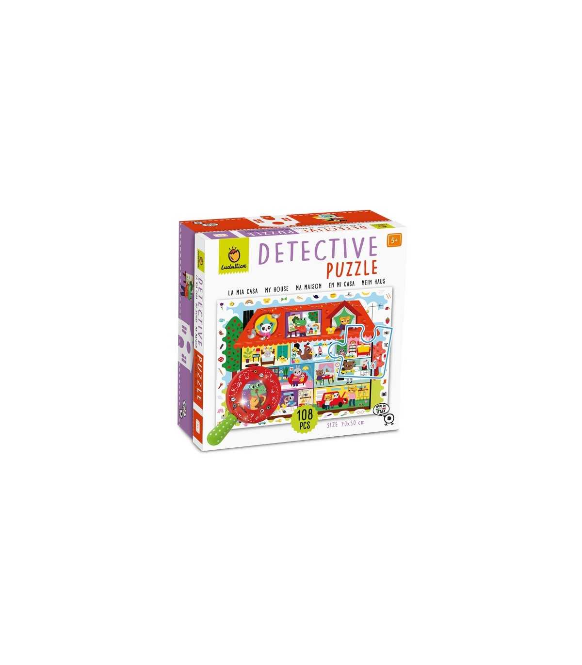 Puzzle da 108 Pezzi - Baby Detective: La Mia Casa